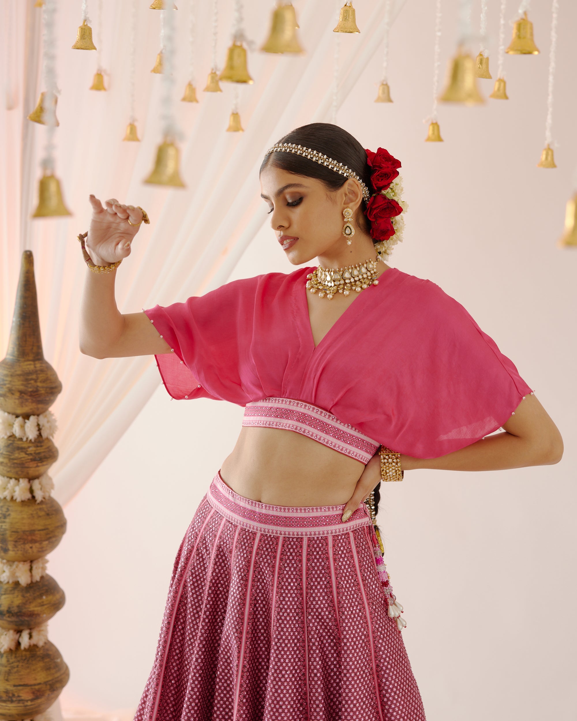 Vrindavan : Neerja Leela - Pink