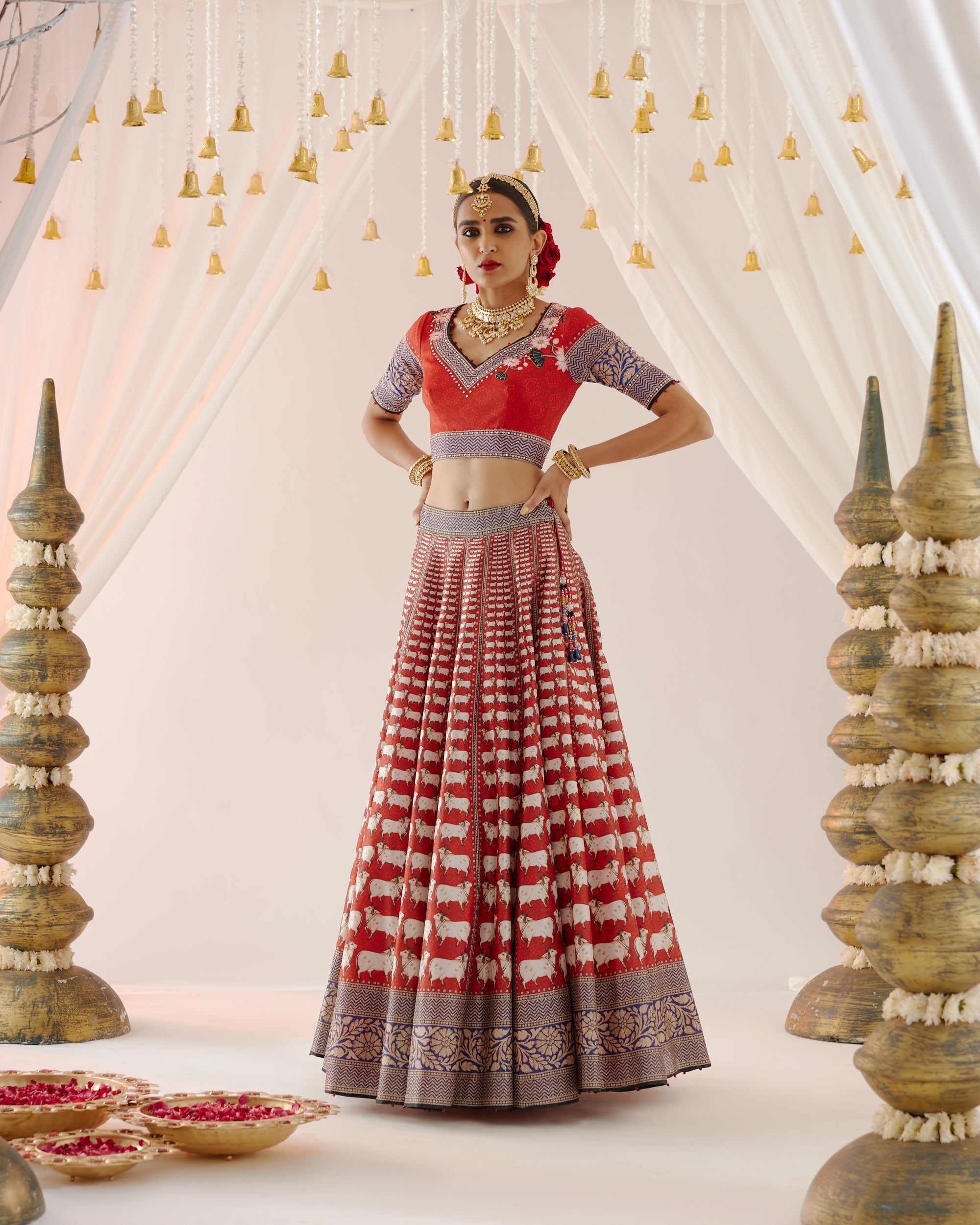 Vrindavan : Leela - Red