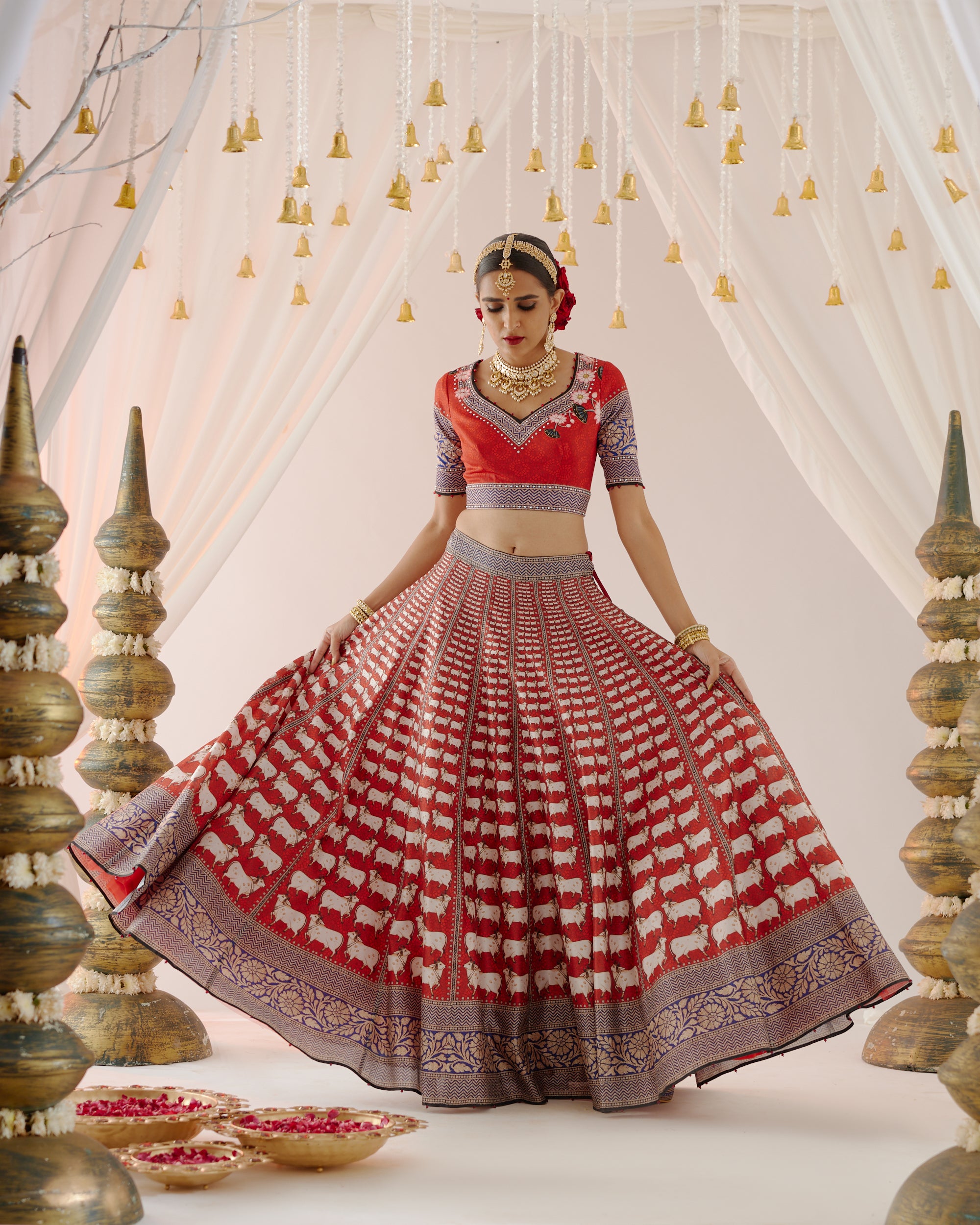Vrindavan : Leela - Red