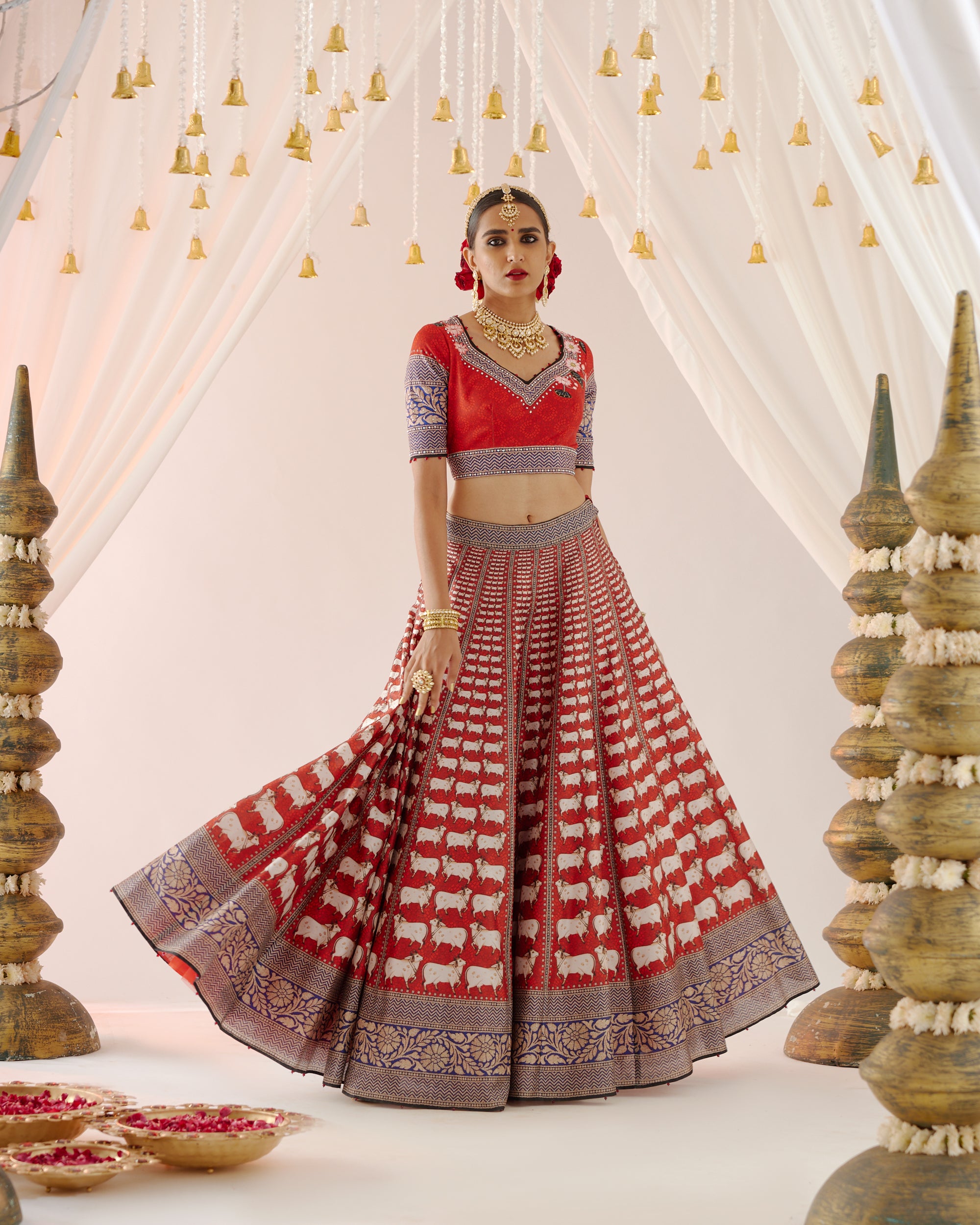 Vrindavan : Leela - Red