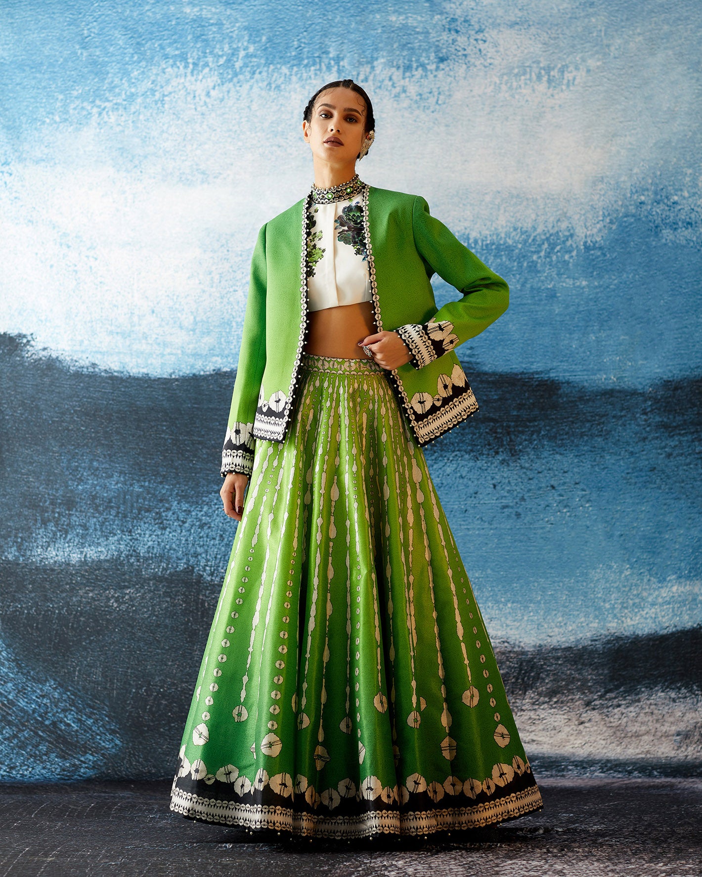 Bikaner : Ceri Lavisha Leela - Lime