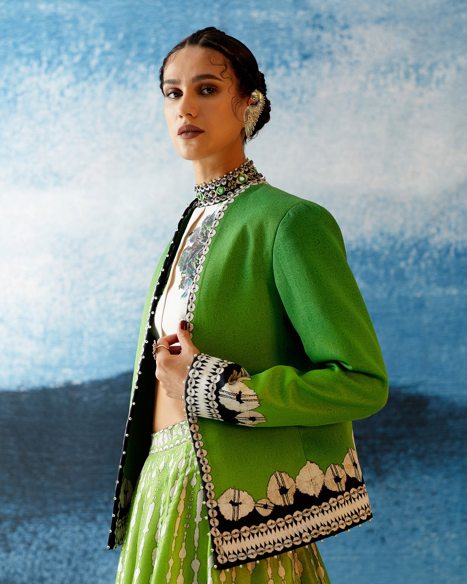 Bikaner : Ceri Lavisha Leela - Lime