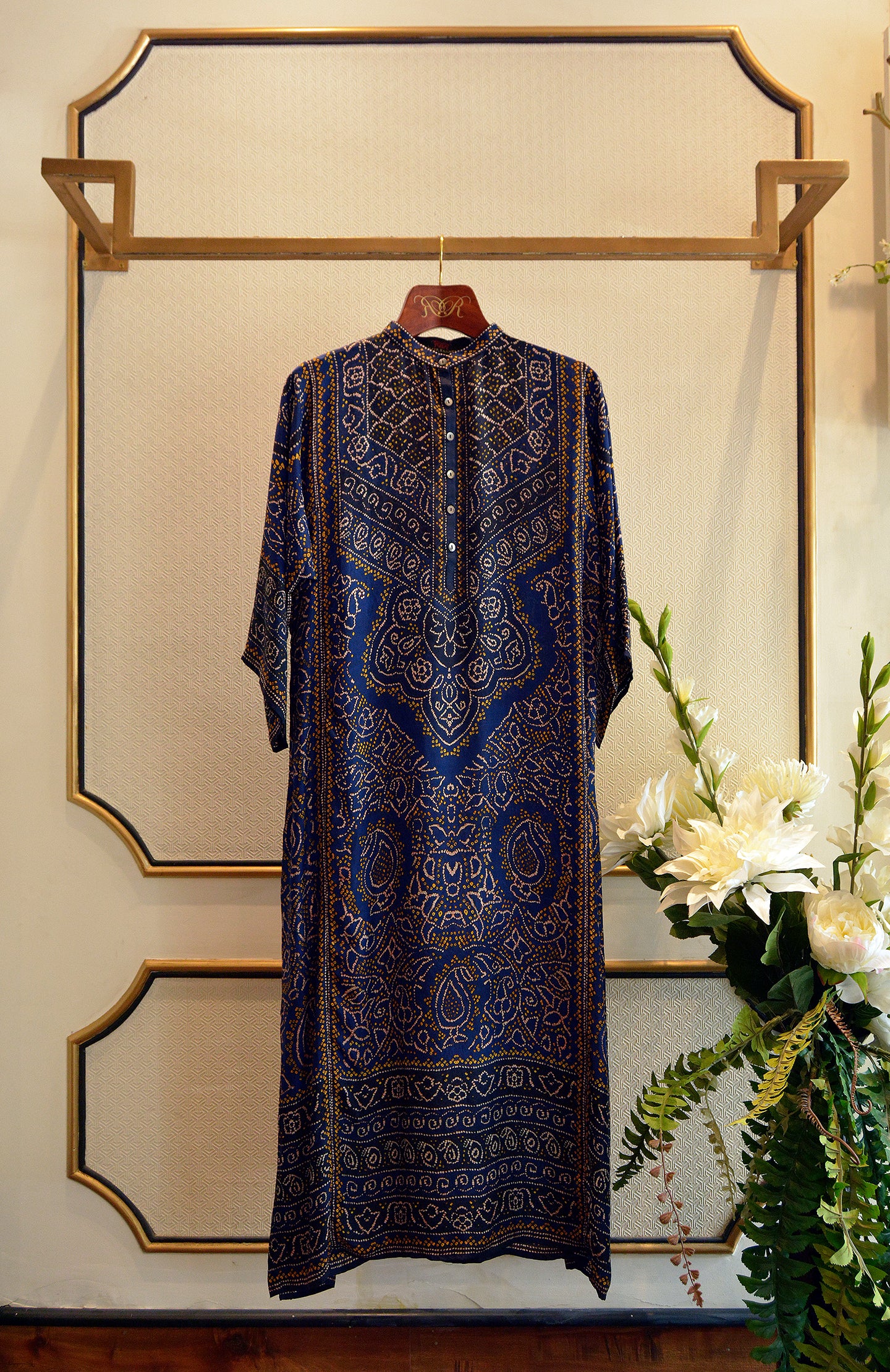 Bandhej : Ghazala Blue