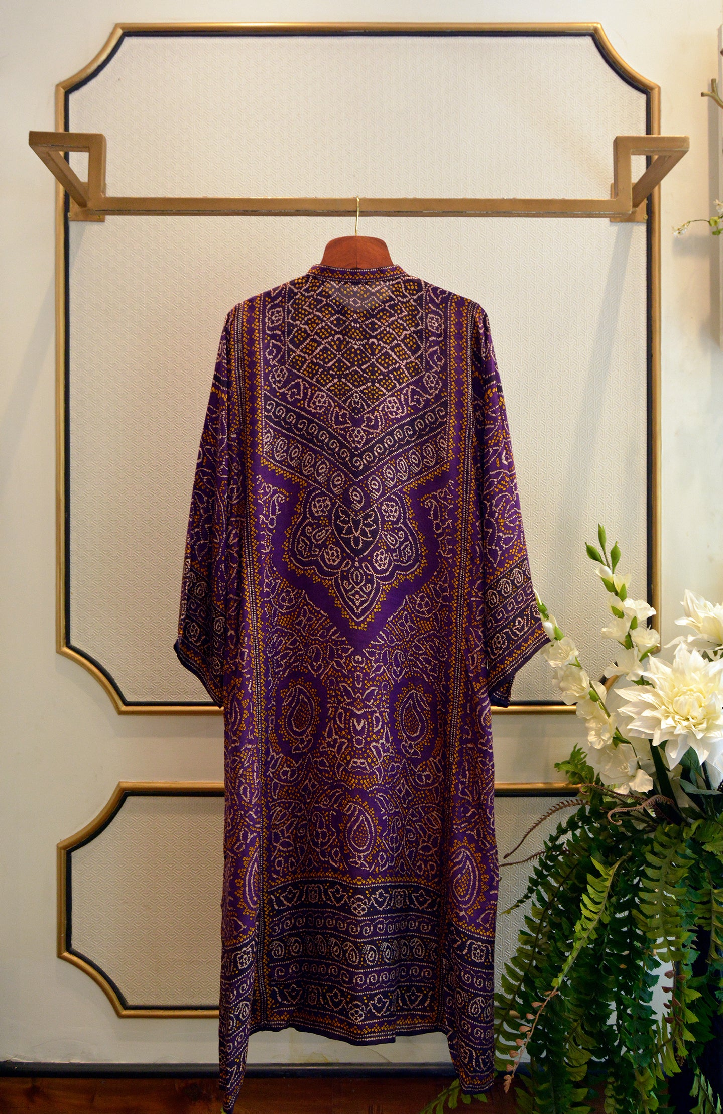 Bandhej : Ghazala Purple