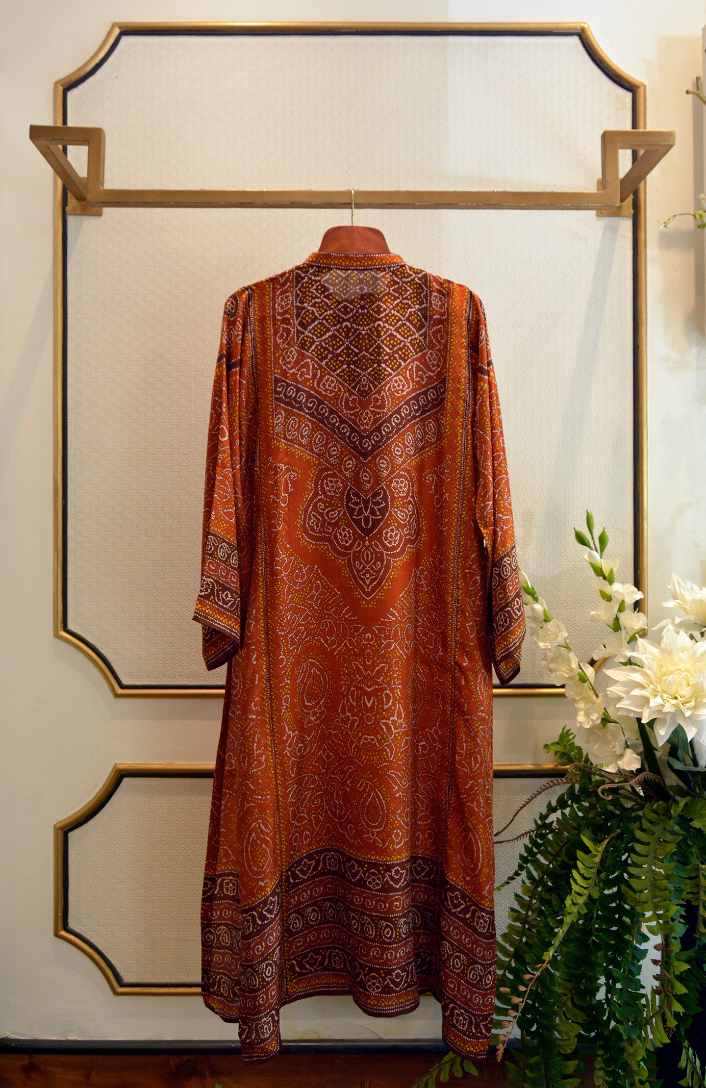 Bandhej : Ghazala Rust