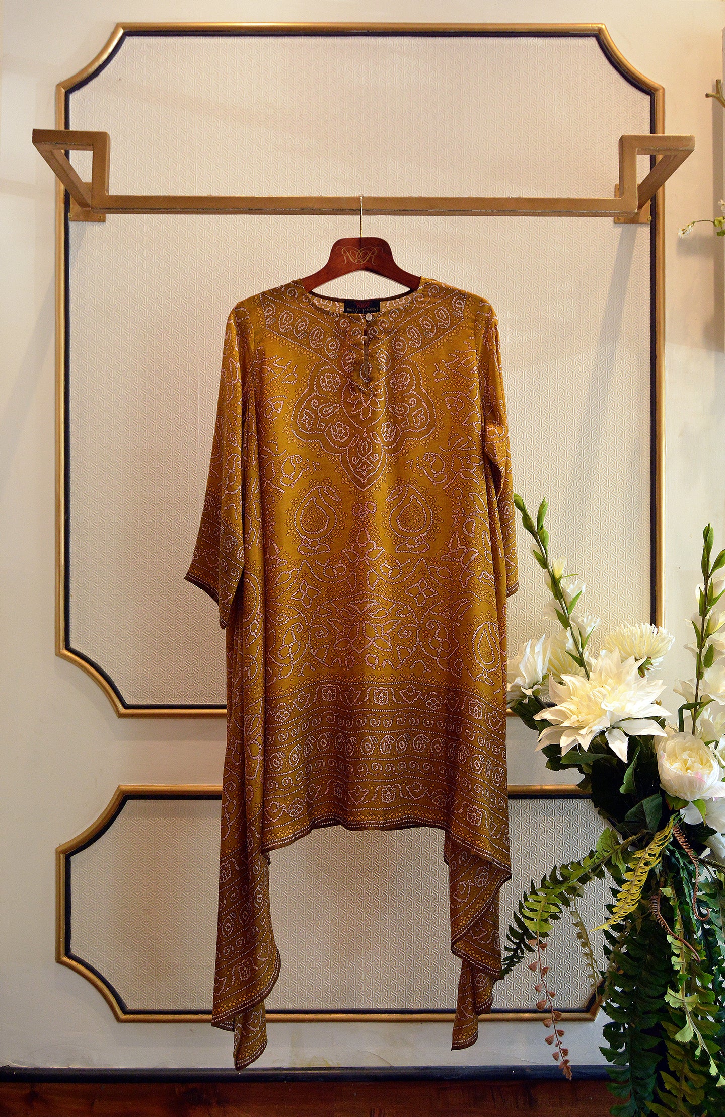 Bandhej : Navya Mustard