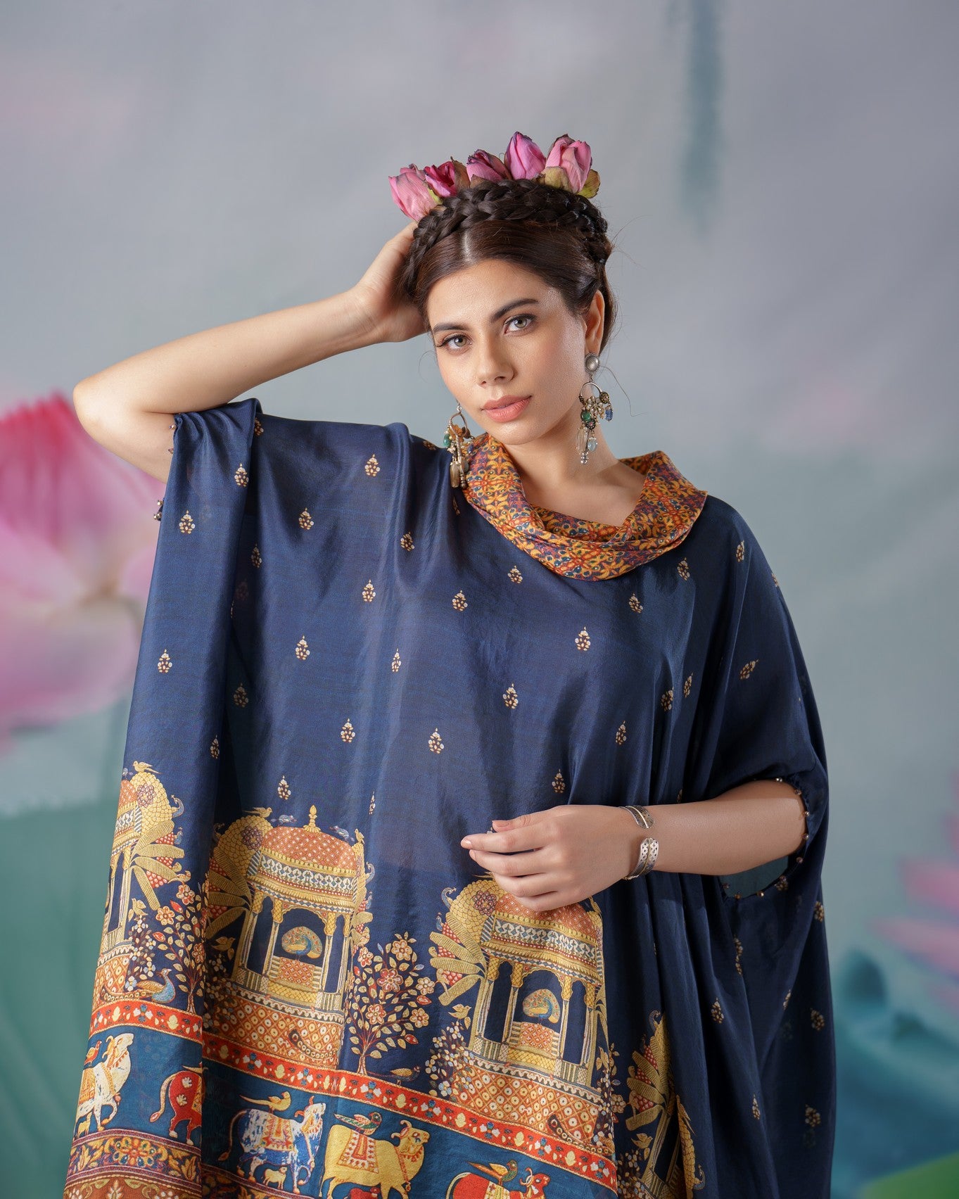 Pichwai : Lavanya - Blue