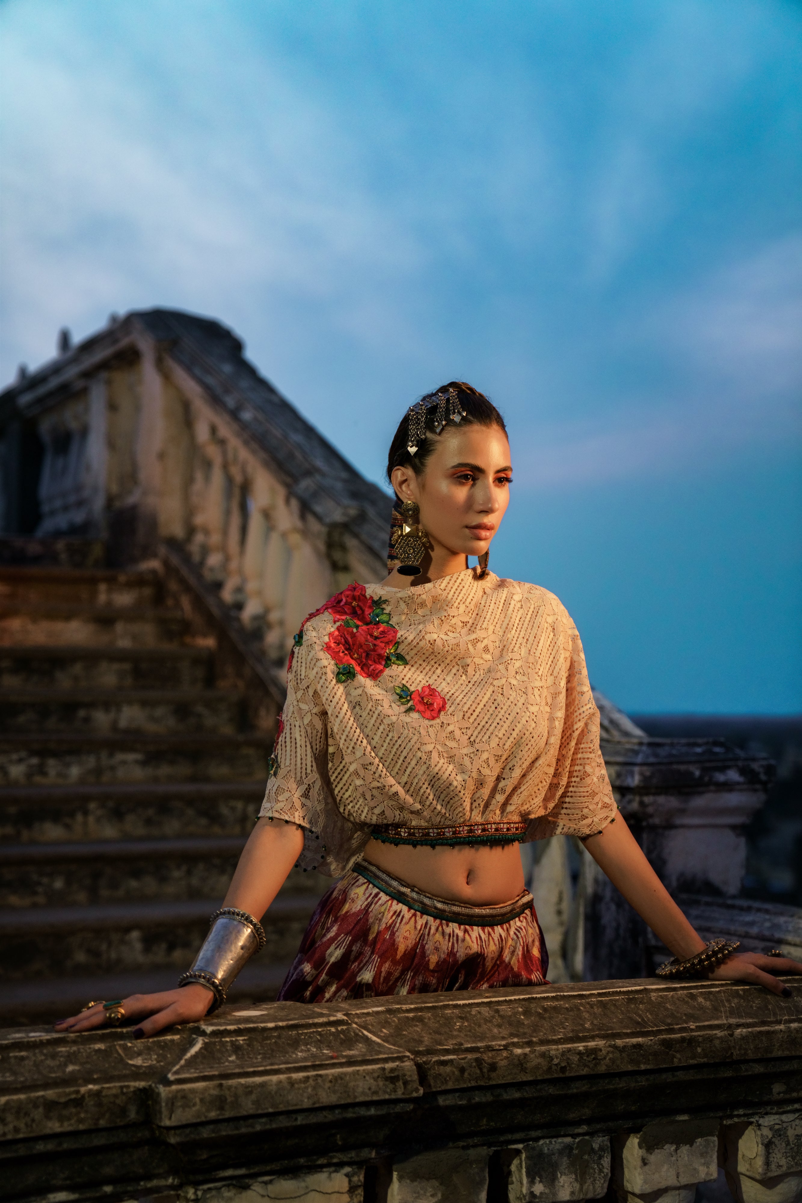 Tashkent : Varsha Leela - Nude/Warm Berry
