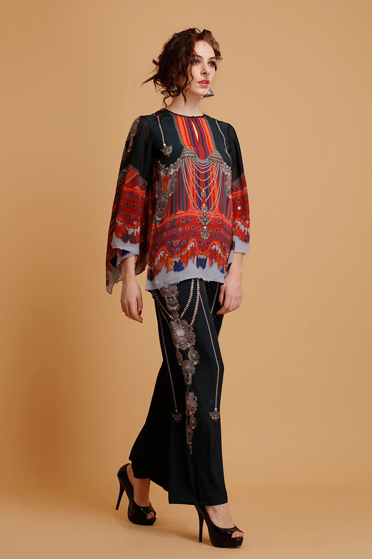 Mumtaz : Red/Black