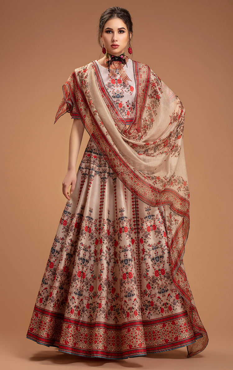 Zeenat Leela Beige