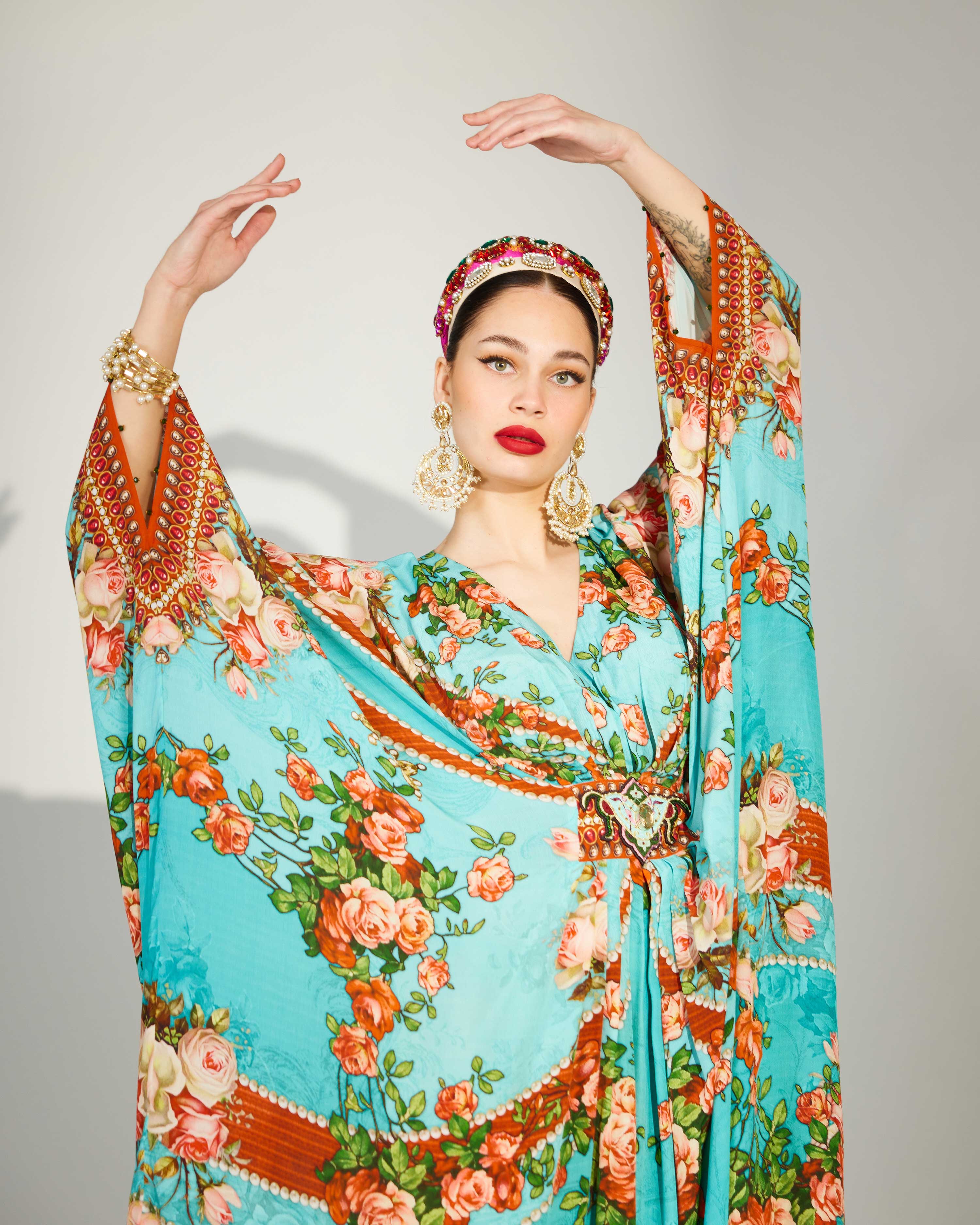 Pakeezah : Imama - Turquoise