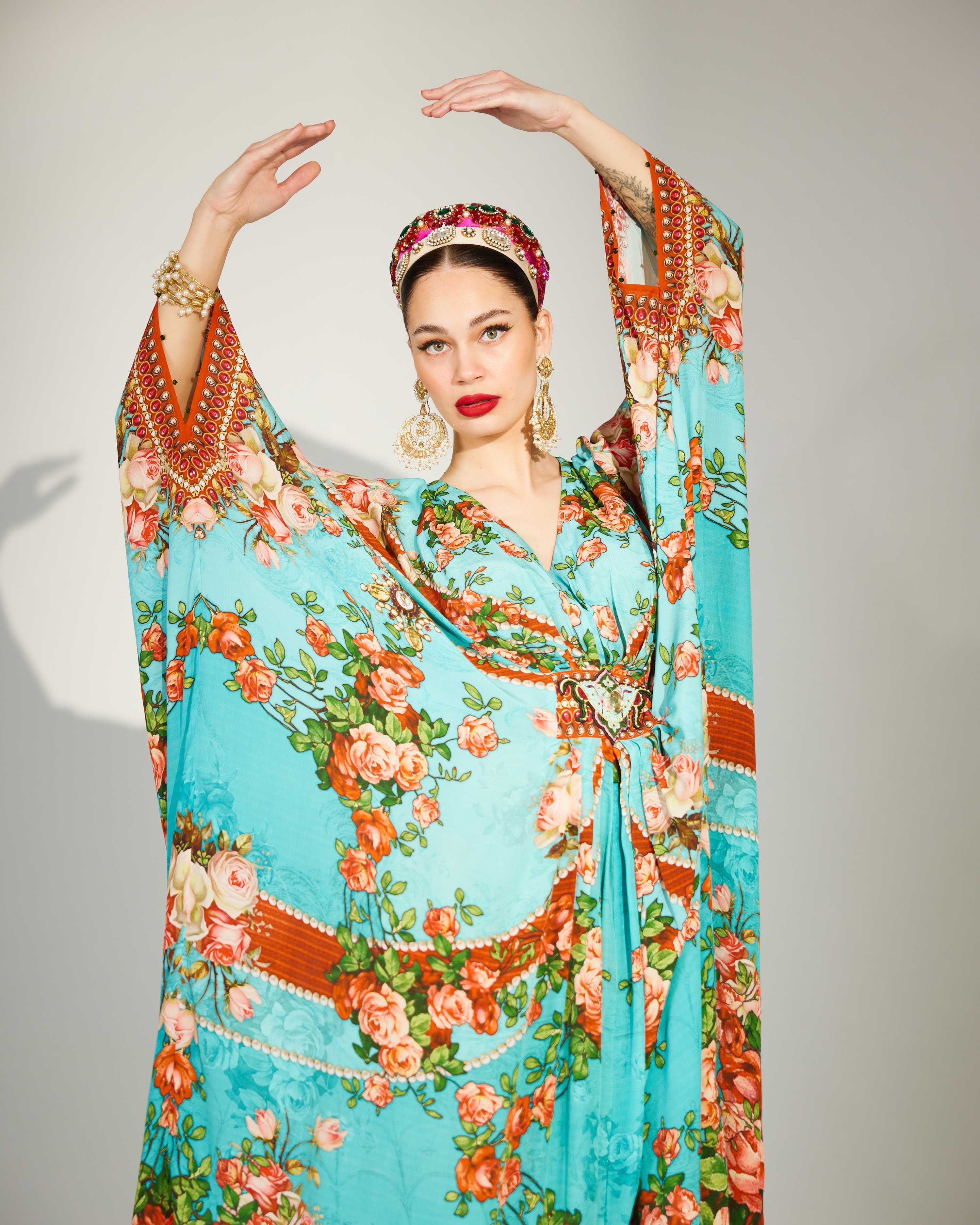 Pakeezah : Imama - Turquoise