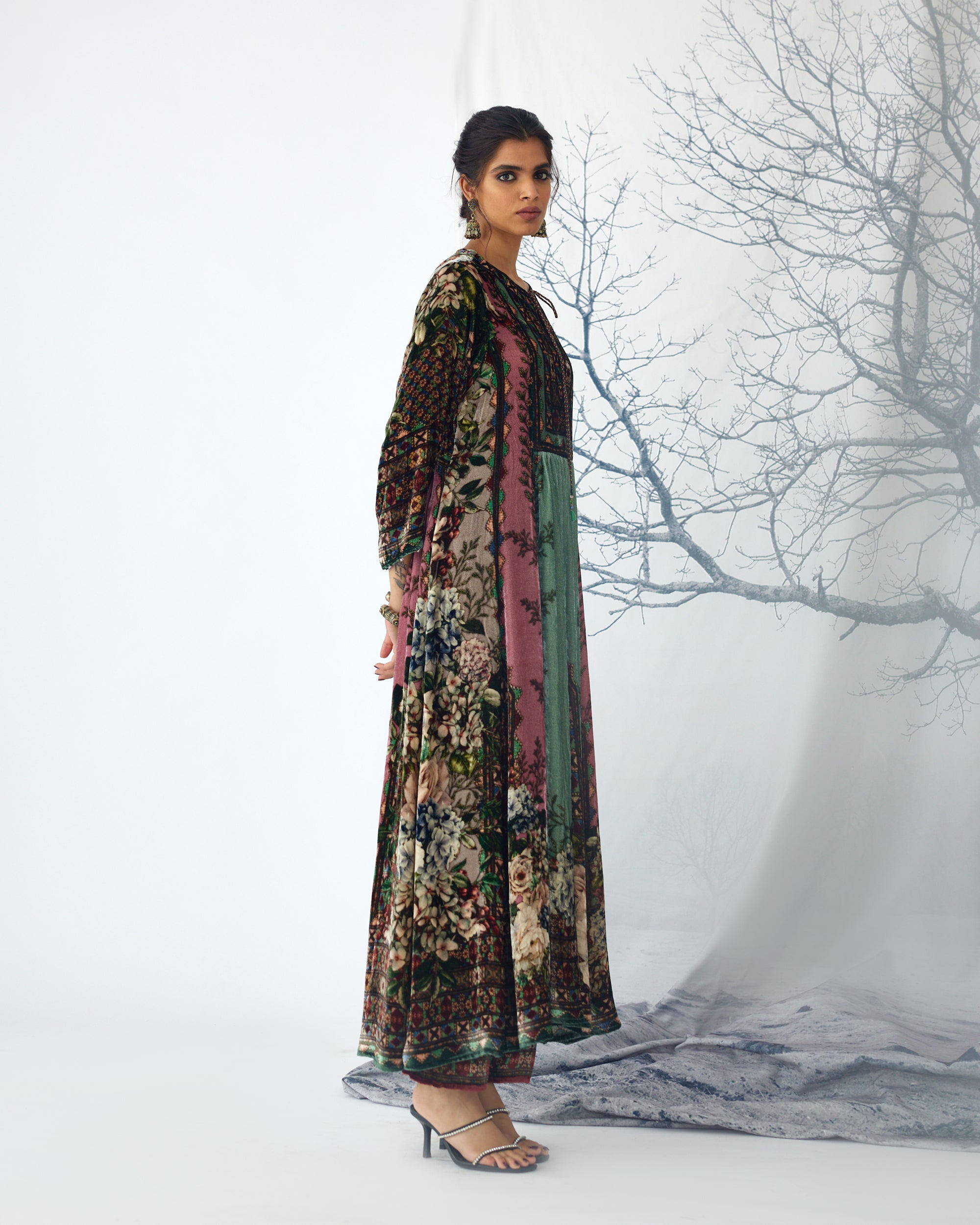 Notting Hill : Anisha - Sage/Dusty Rose