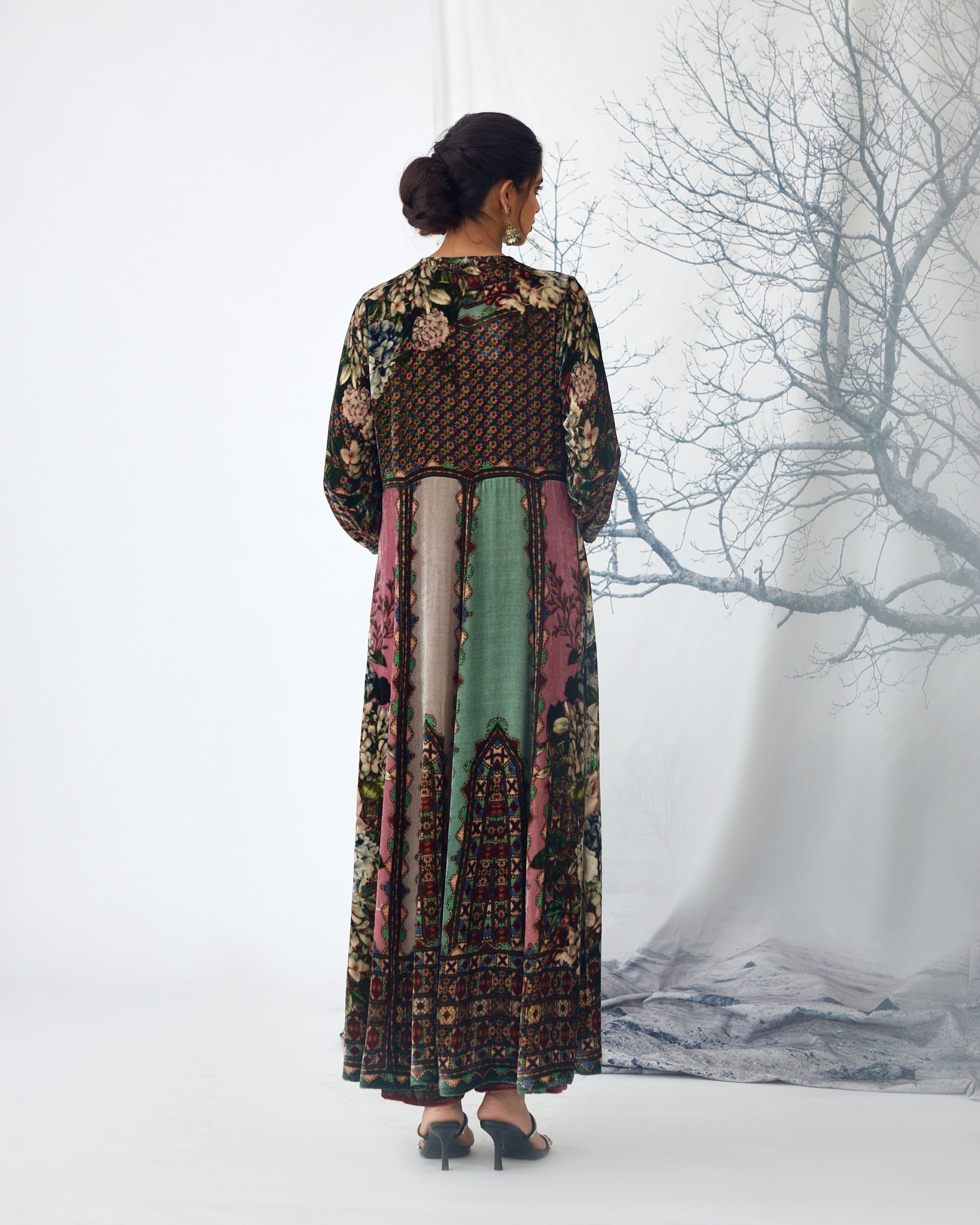 Notting Hill : Anisha - Sage/Dusty Rose