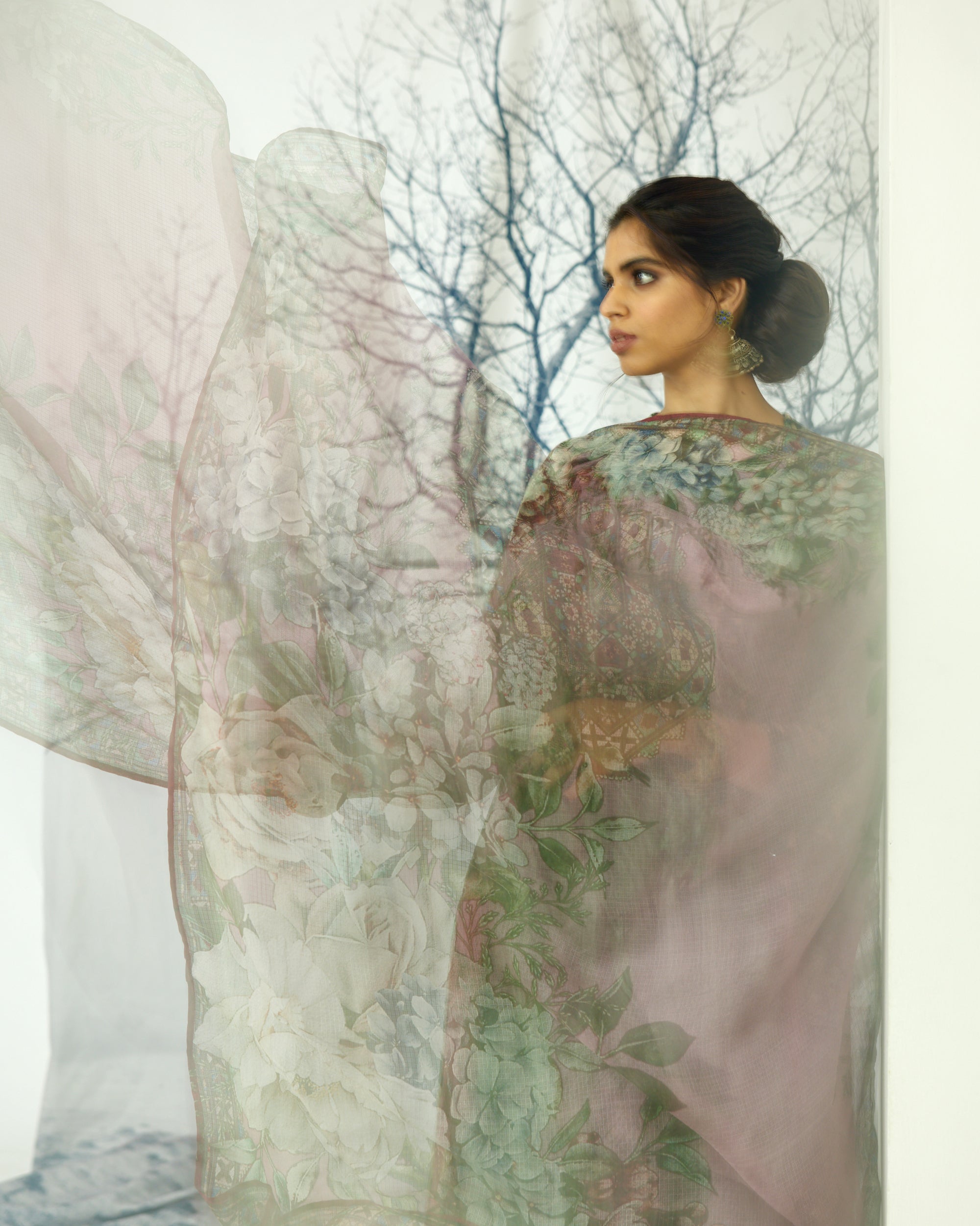 Notting Hill : Anisha - Sage/Dusty Rose