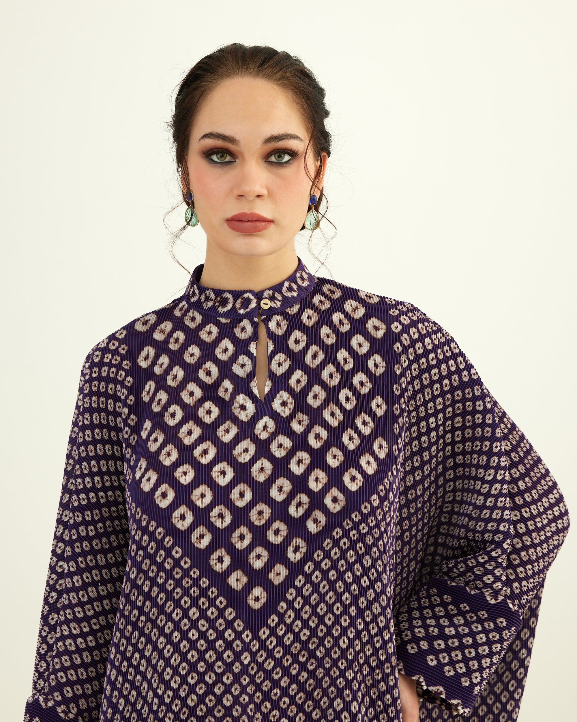 Dibbia Plisse : Chanel Purple (2pc Set)