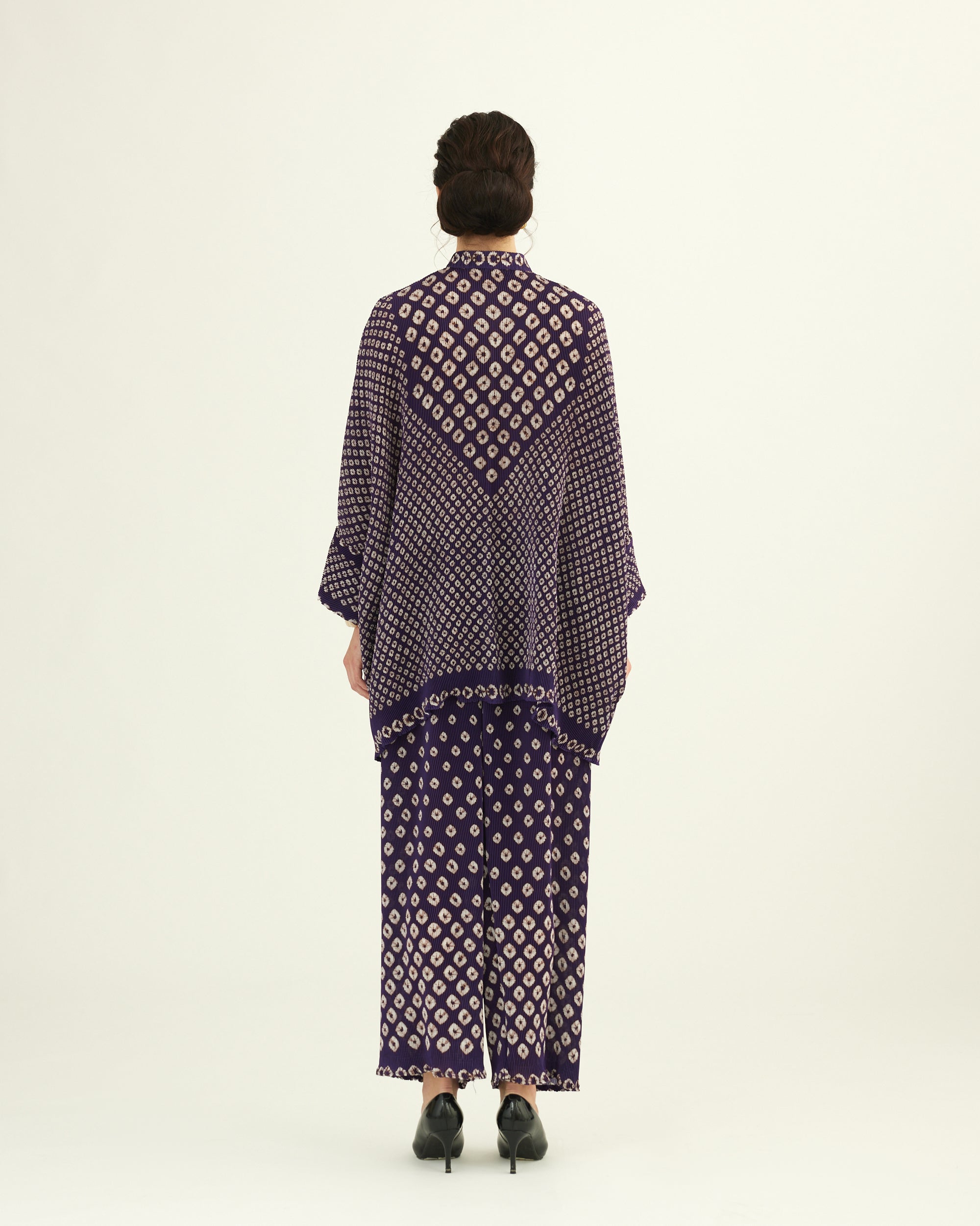 Dibbia Plisse : Chanel Purple (2pc Set)
