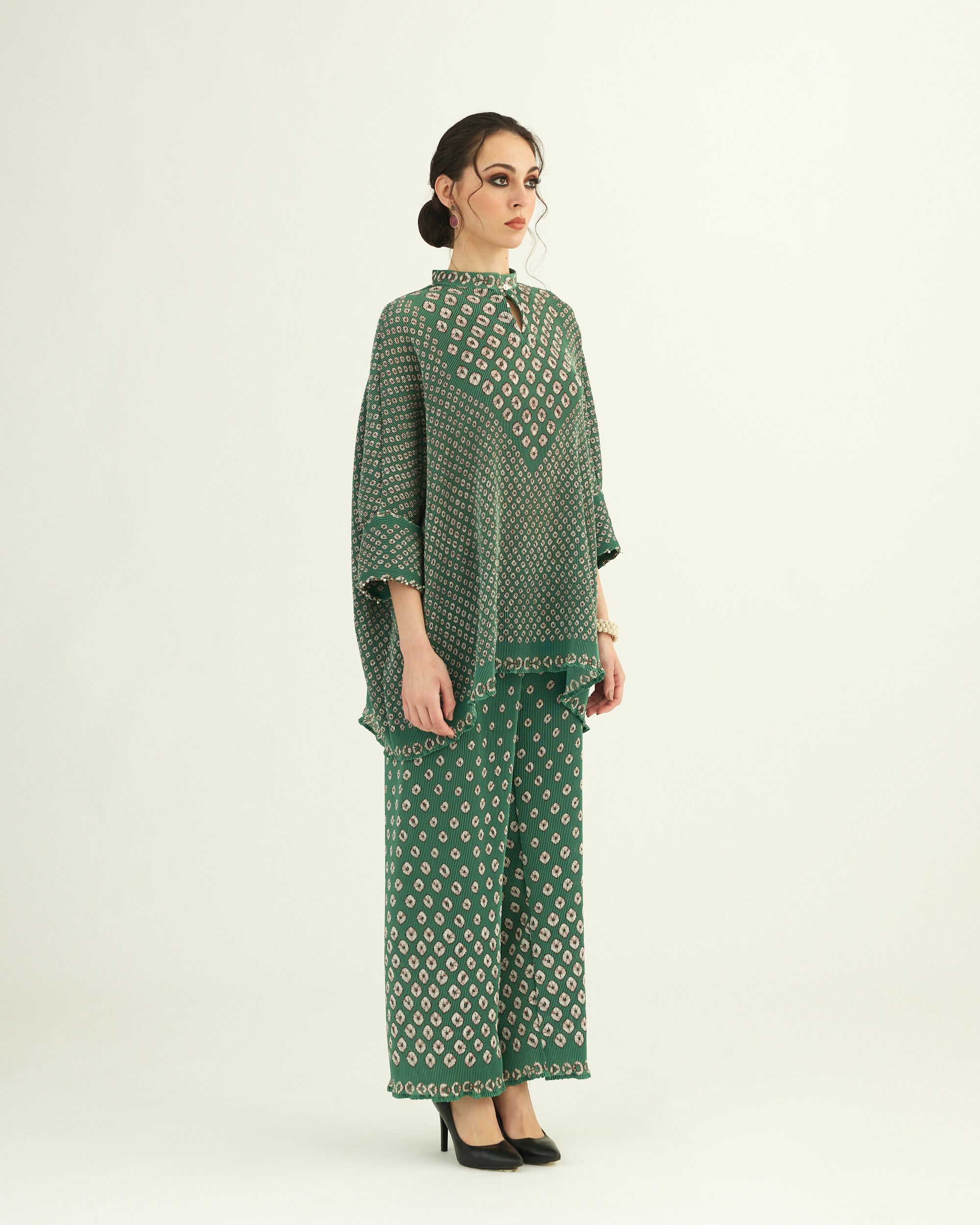 Dibbia Plisse : Chanel Jade (2pc Set)