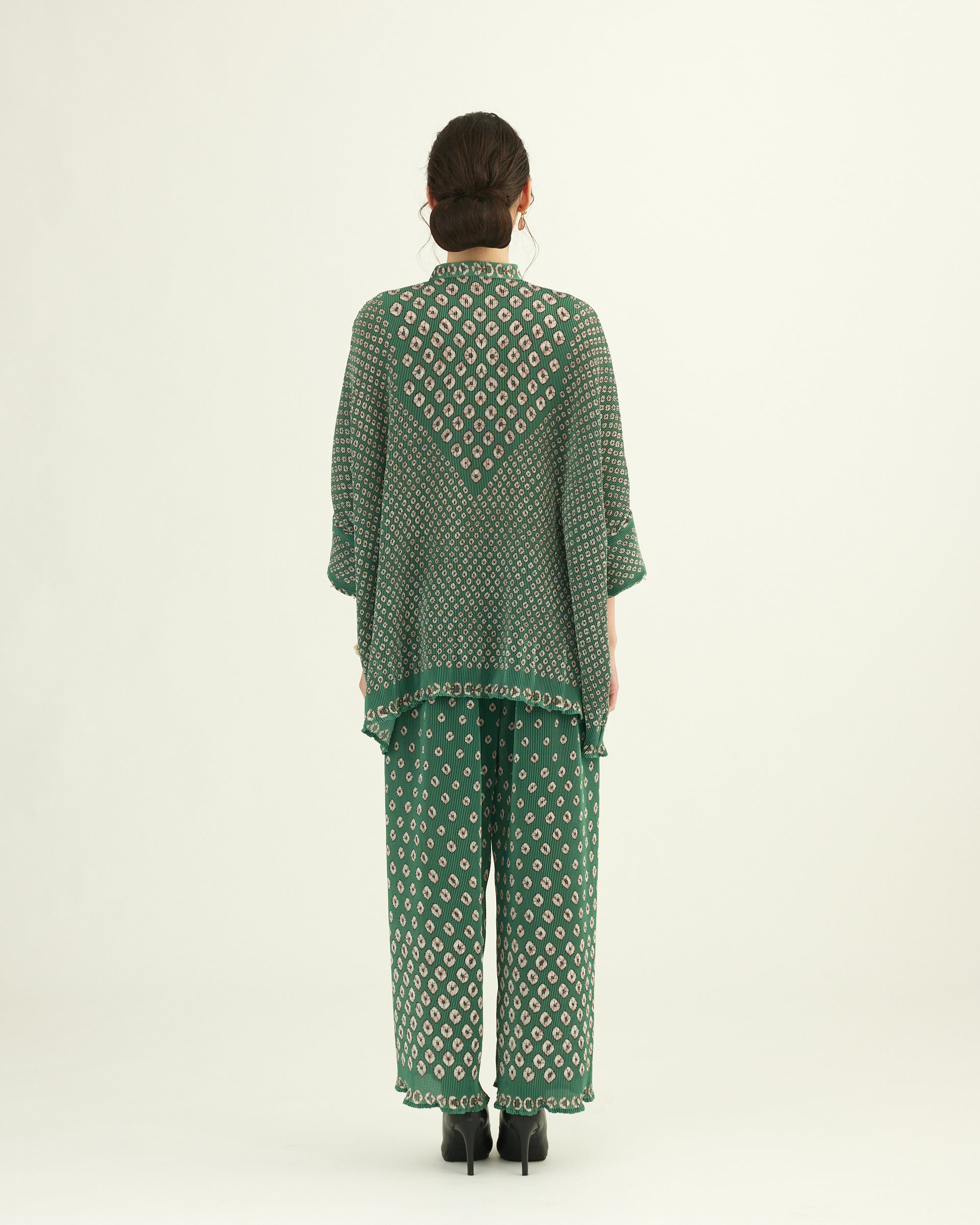 Dibbia Plisse : Chanel Jade (2pc Set)