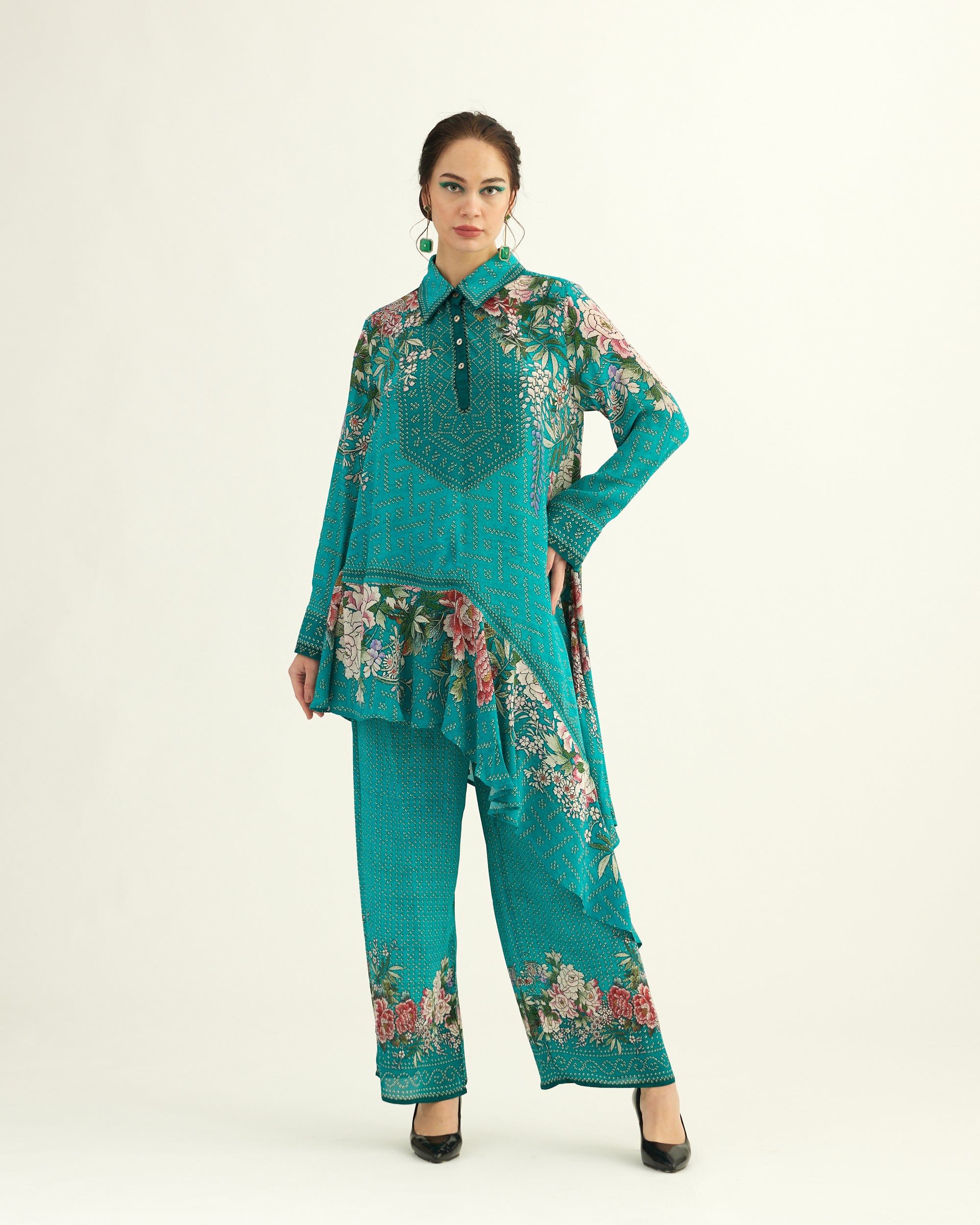 Sakura : Bijli - Tiffany Blue