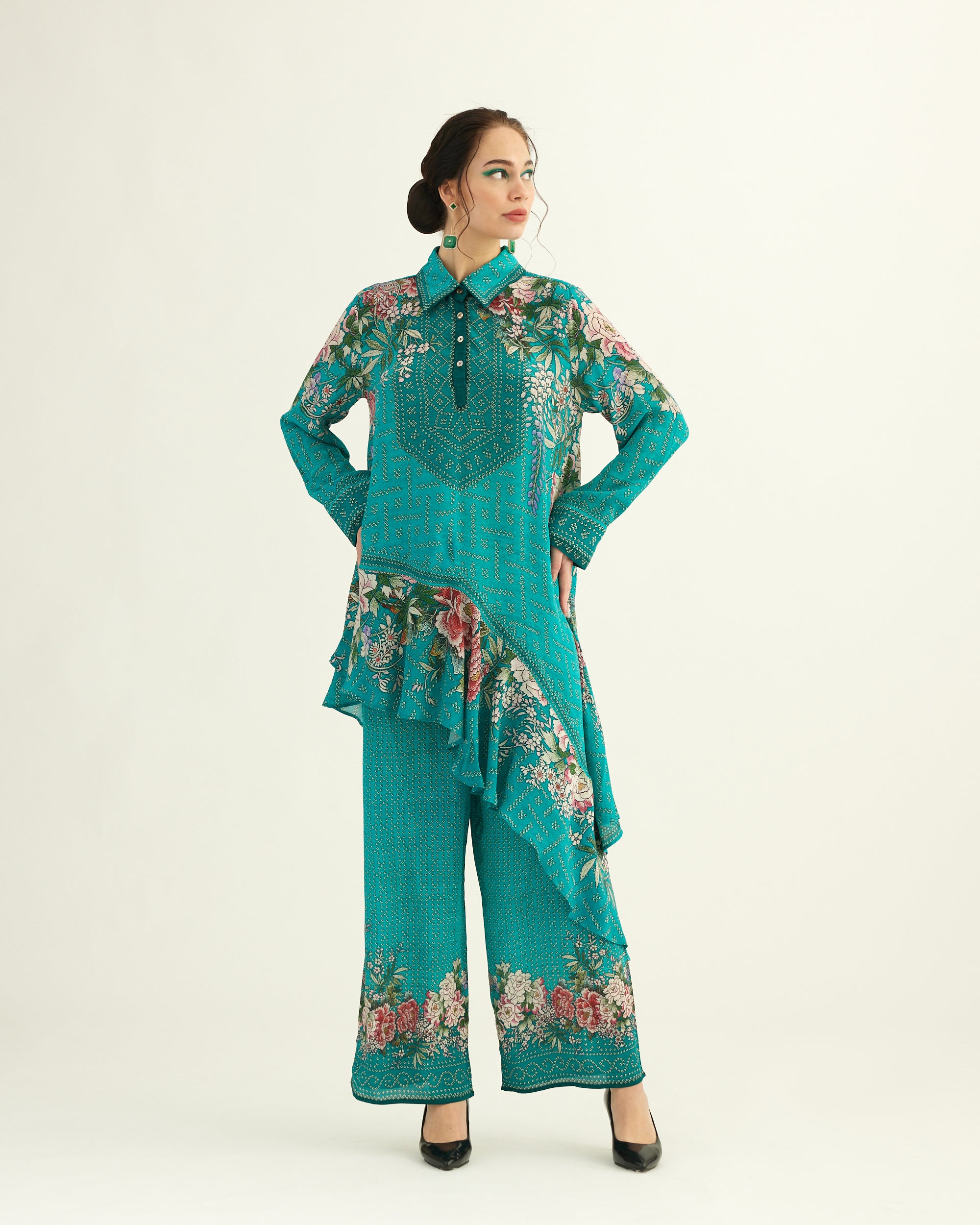 Sakura : Bijli - Tiffany Blue