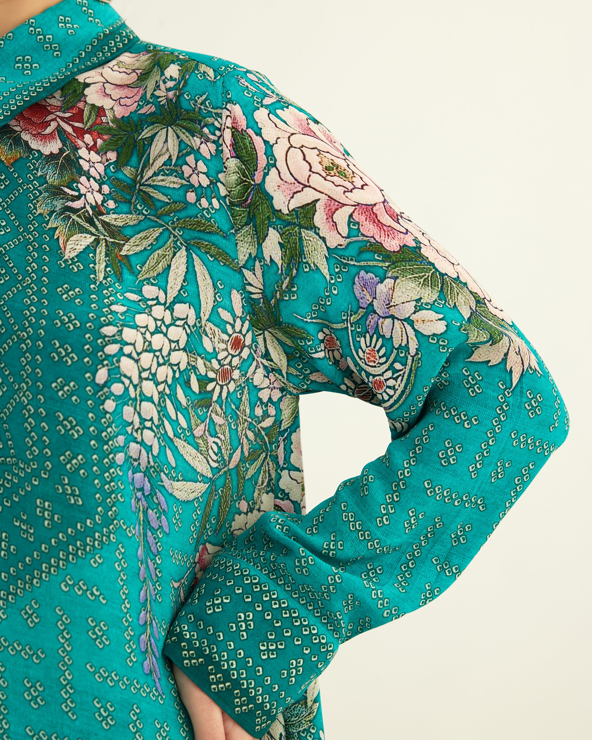 Sakura : Bijli - Tiffany Blue