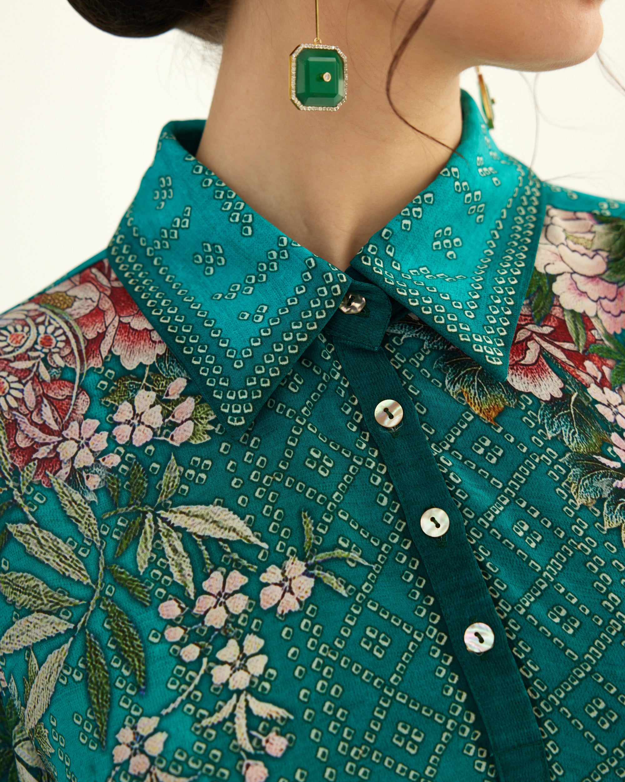 Sakura : Bijli - Tiffany Blue