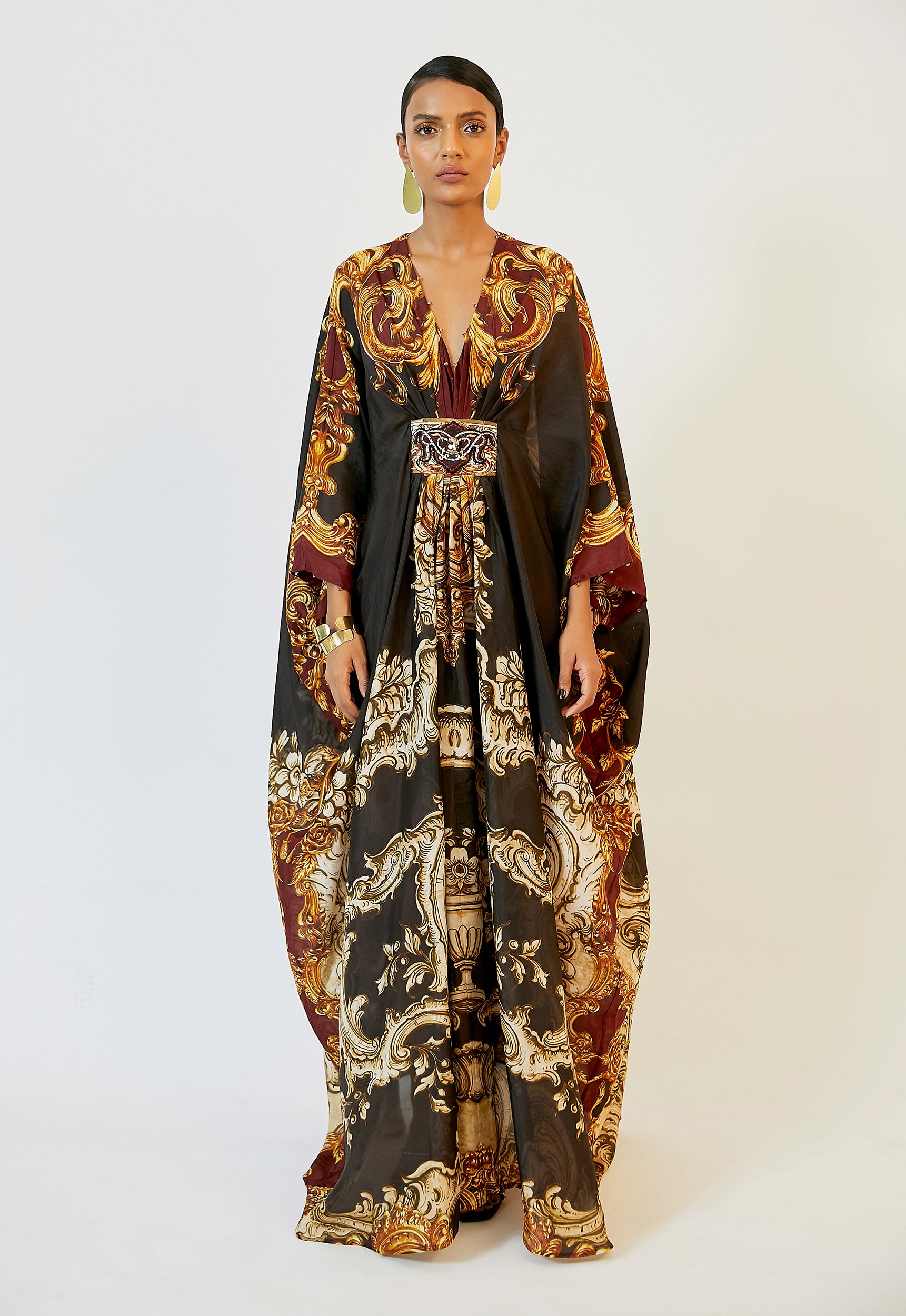 Lisbon : Imama - Black/Burgundy