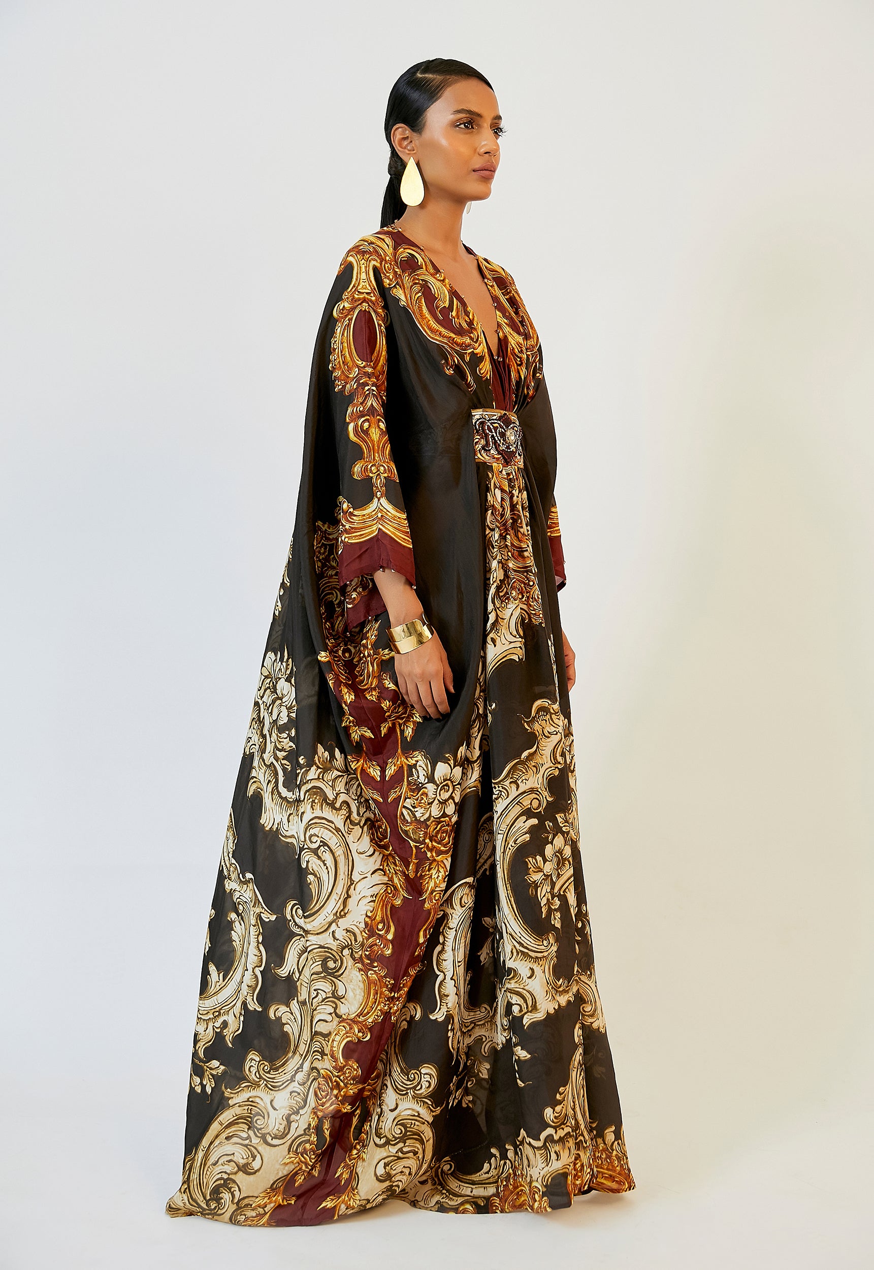 Lisbon : Imama - Black/Burgundy