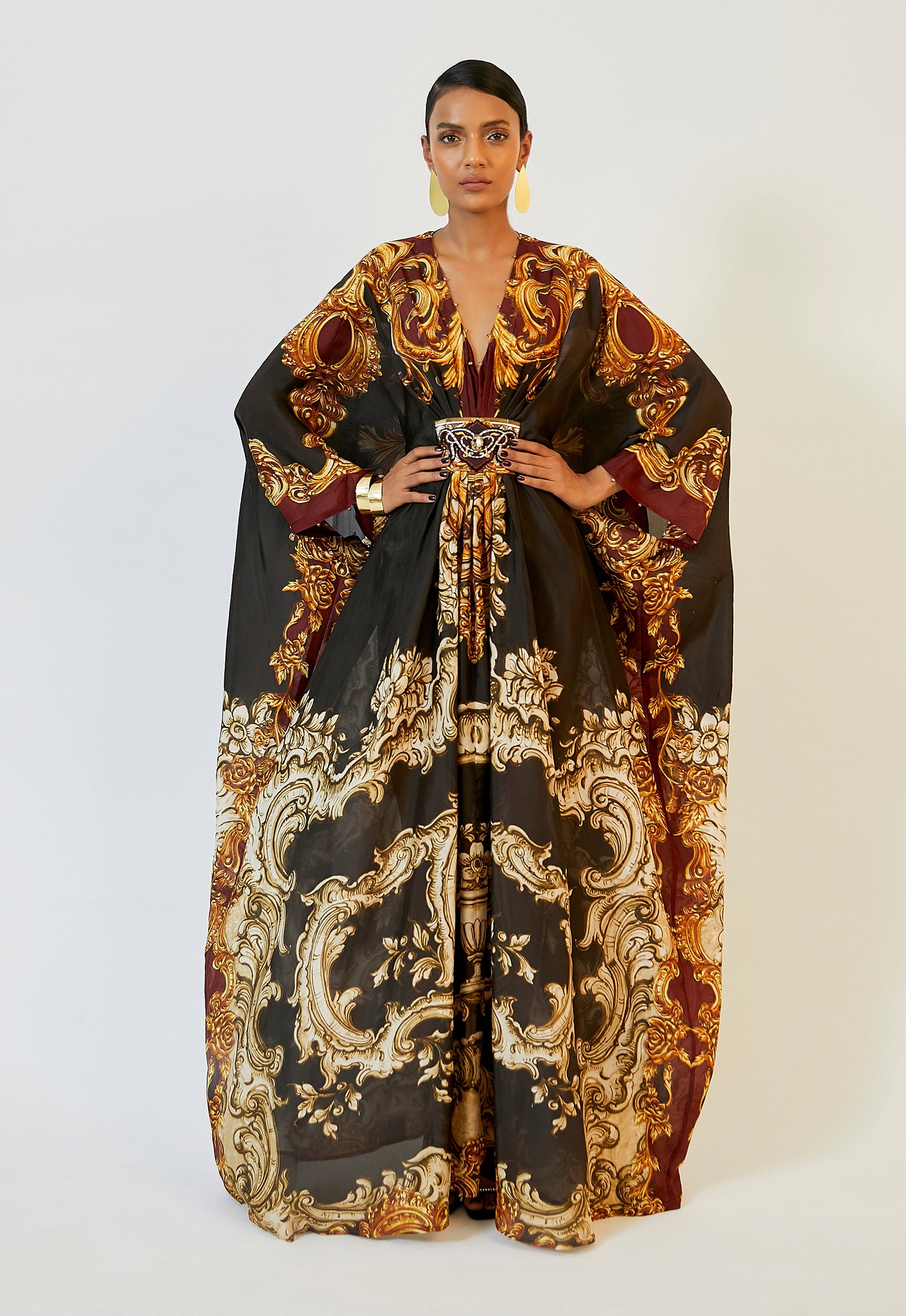 Lisbon : Imama - Black/Burgundy