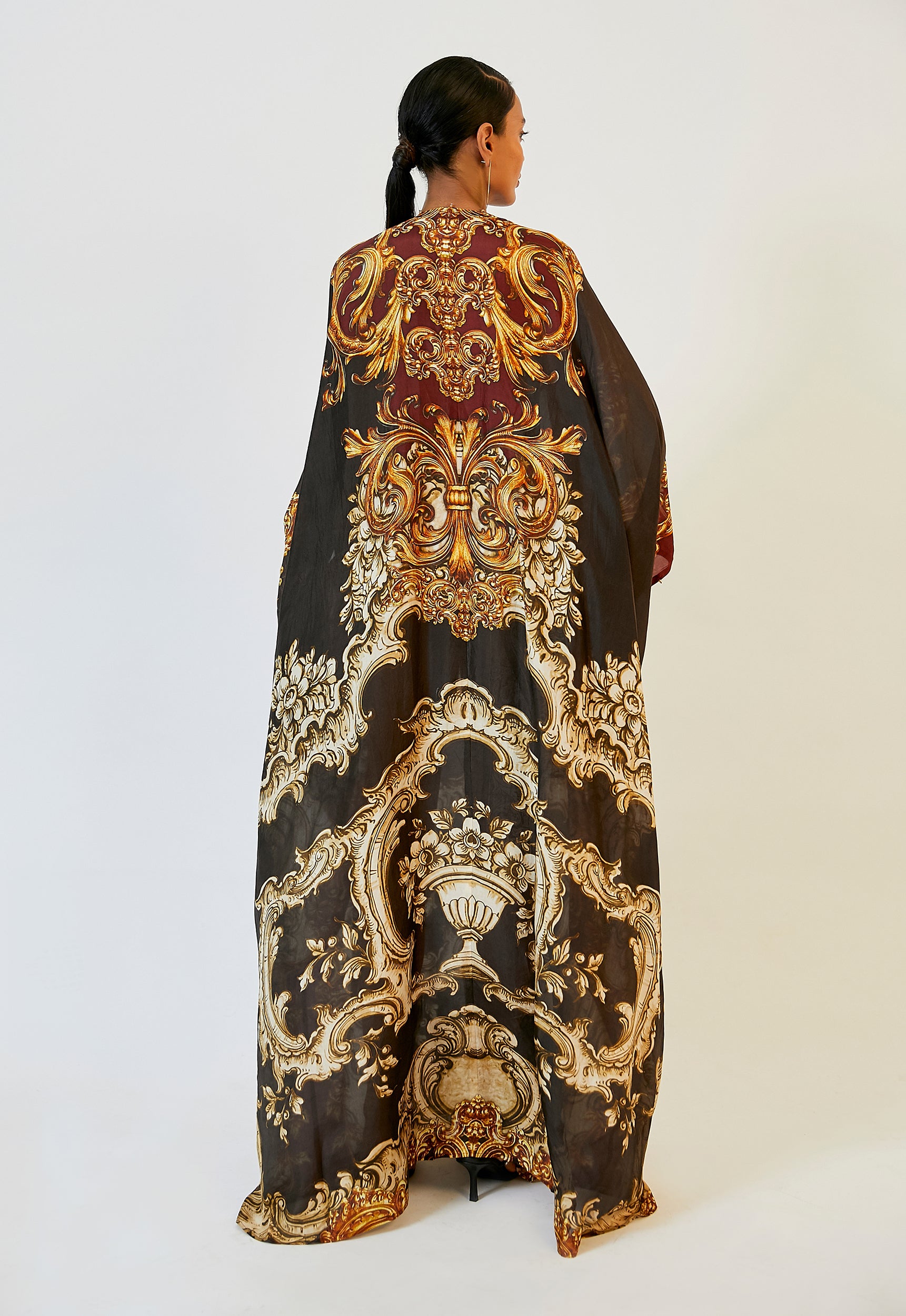 Lisbon : Imama - Black/Burgundy