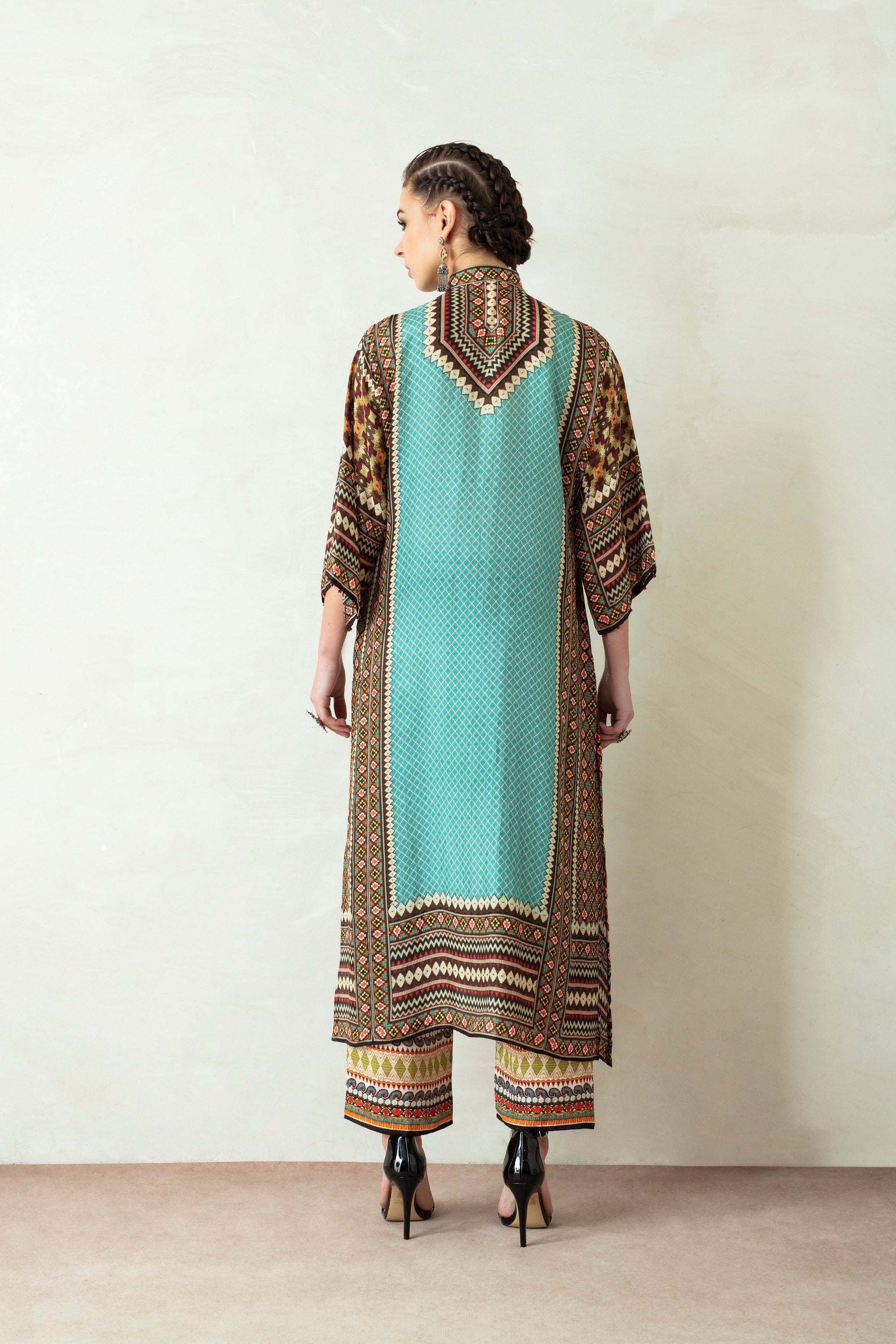 Suzani : Ghazala - Aqua