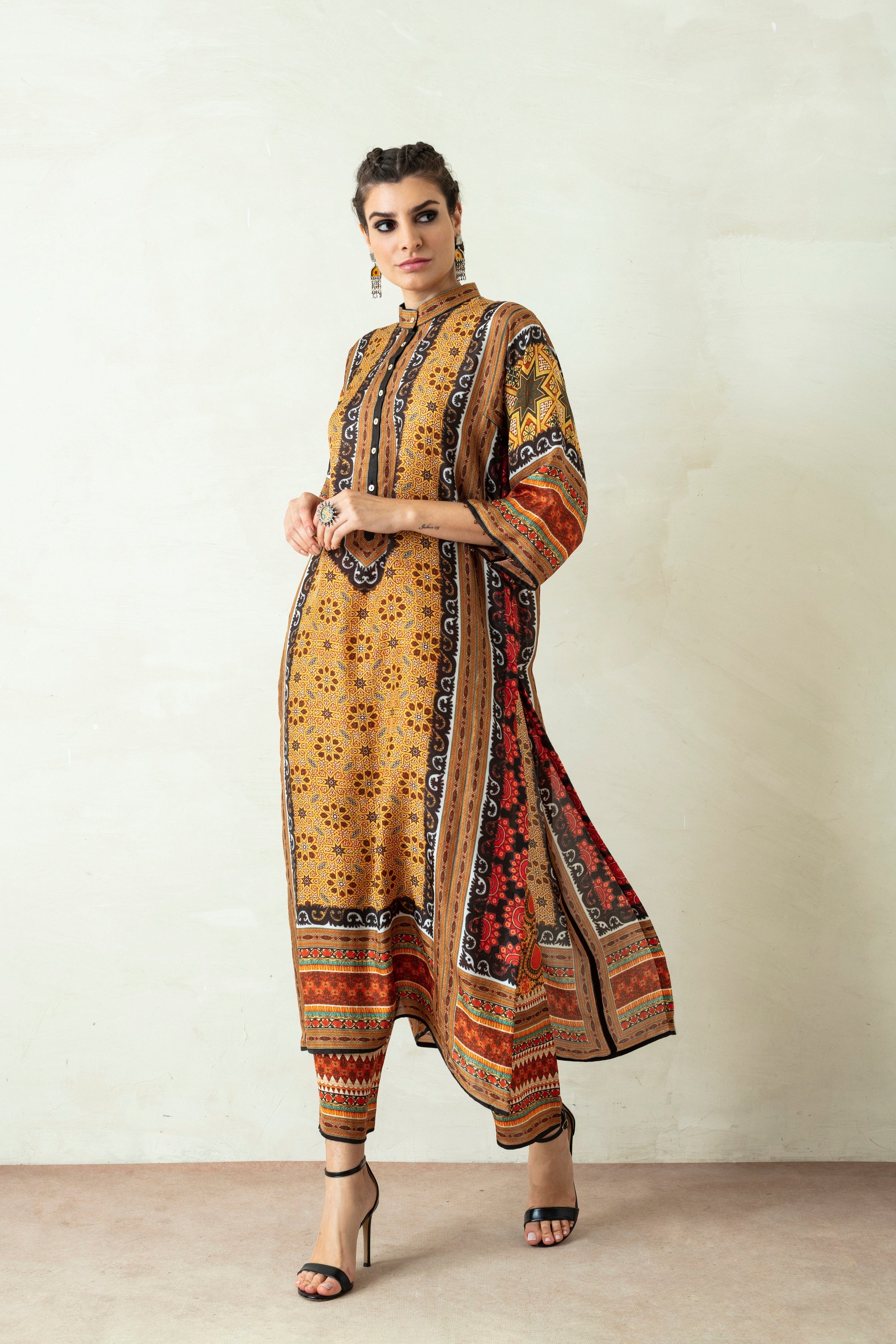 Suzani : Ghazala - Mustard