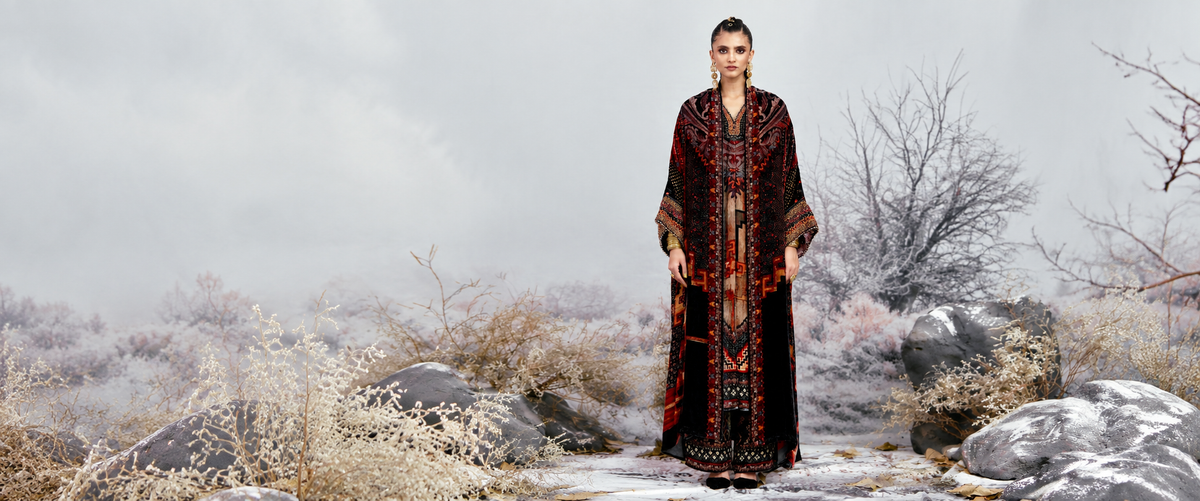 Printed kimono for women