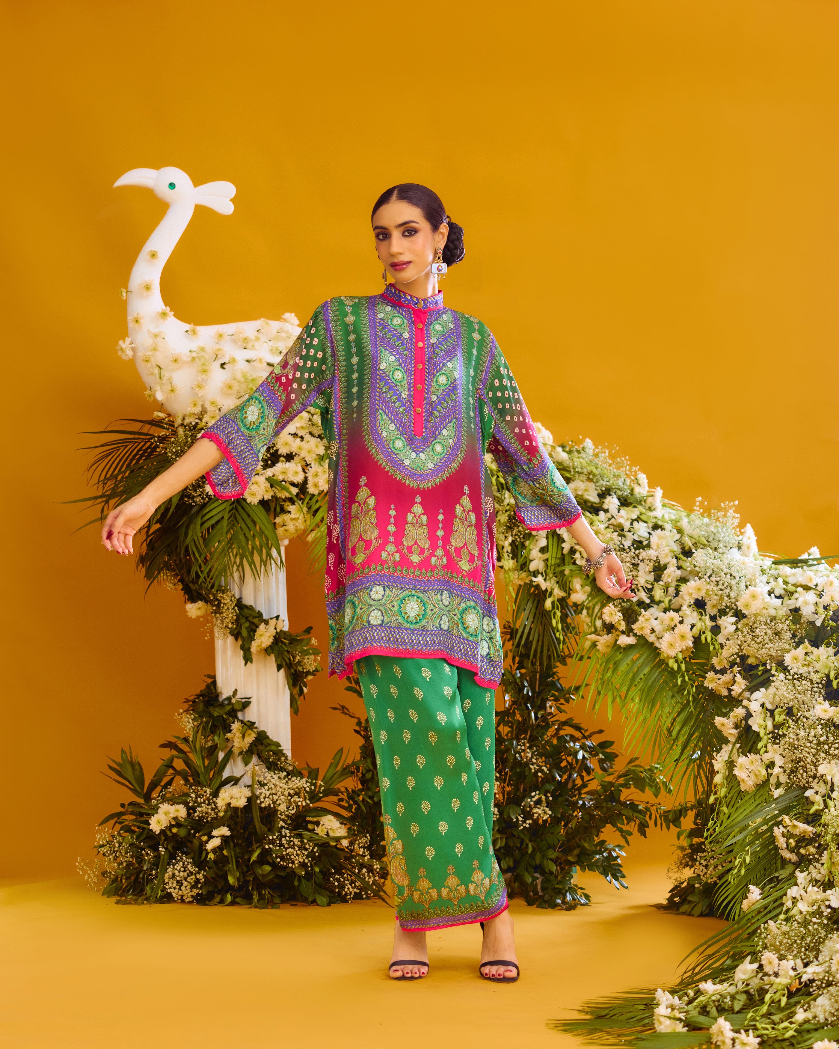 Baati : Ghazal - Green