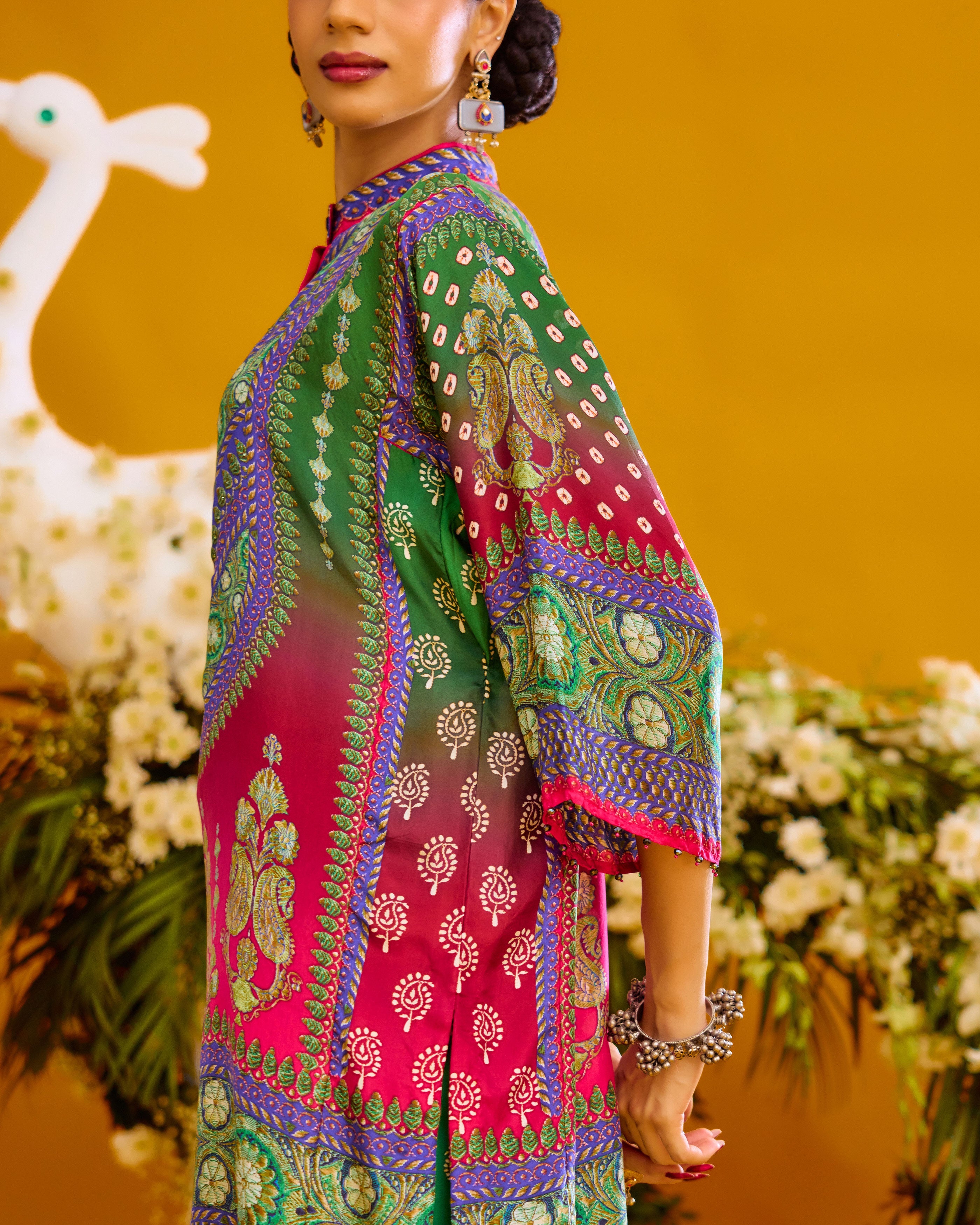 Baati : Ghazal - Green