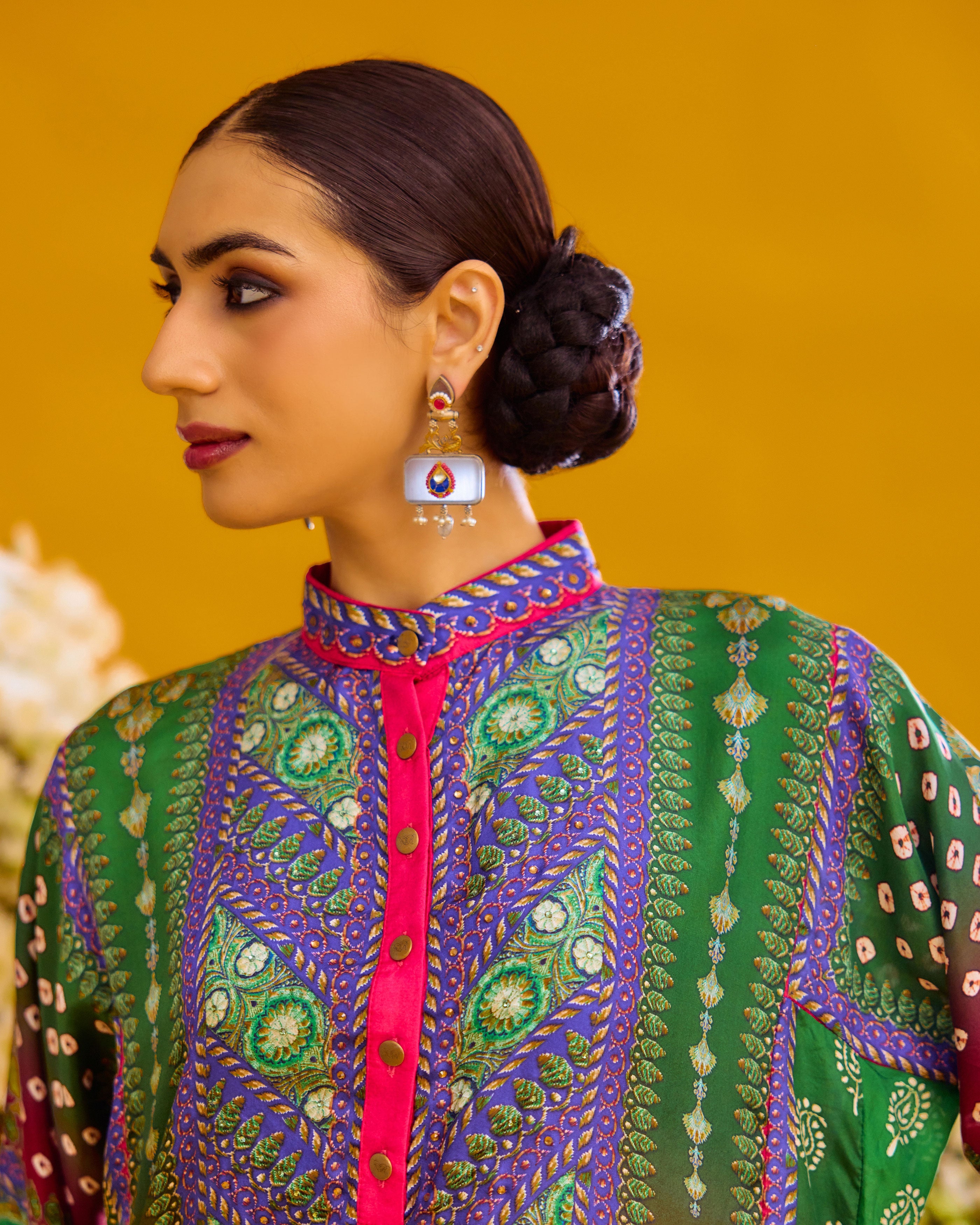 Baati : Ghazal - Green