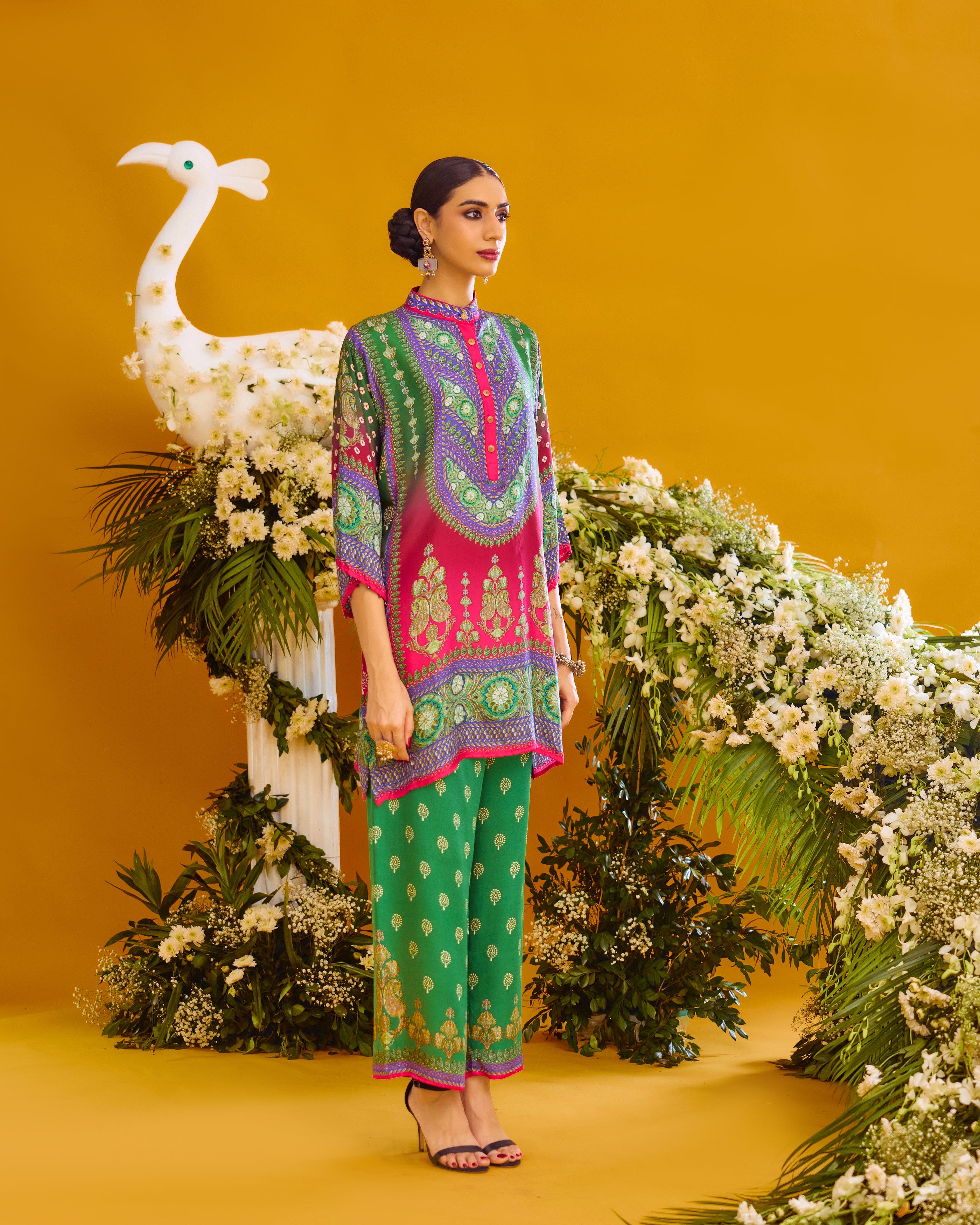 Baati : Ghazal - Green