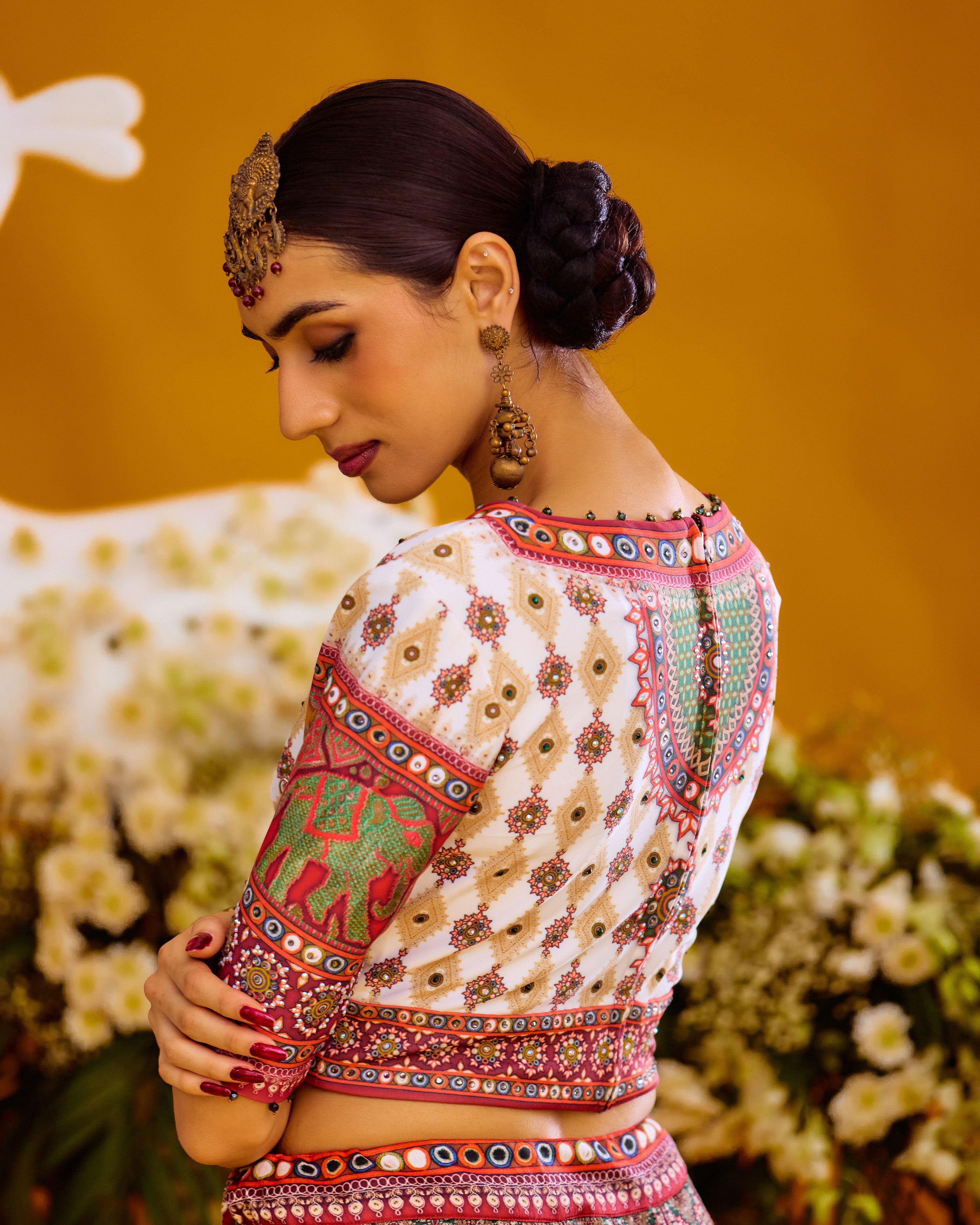 Baati : Leela - Multi/Green
