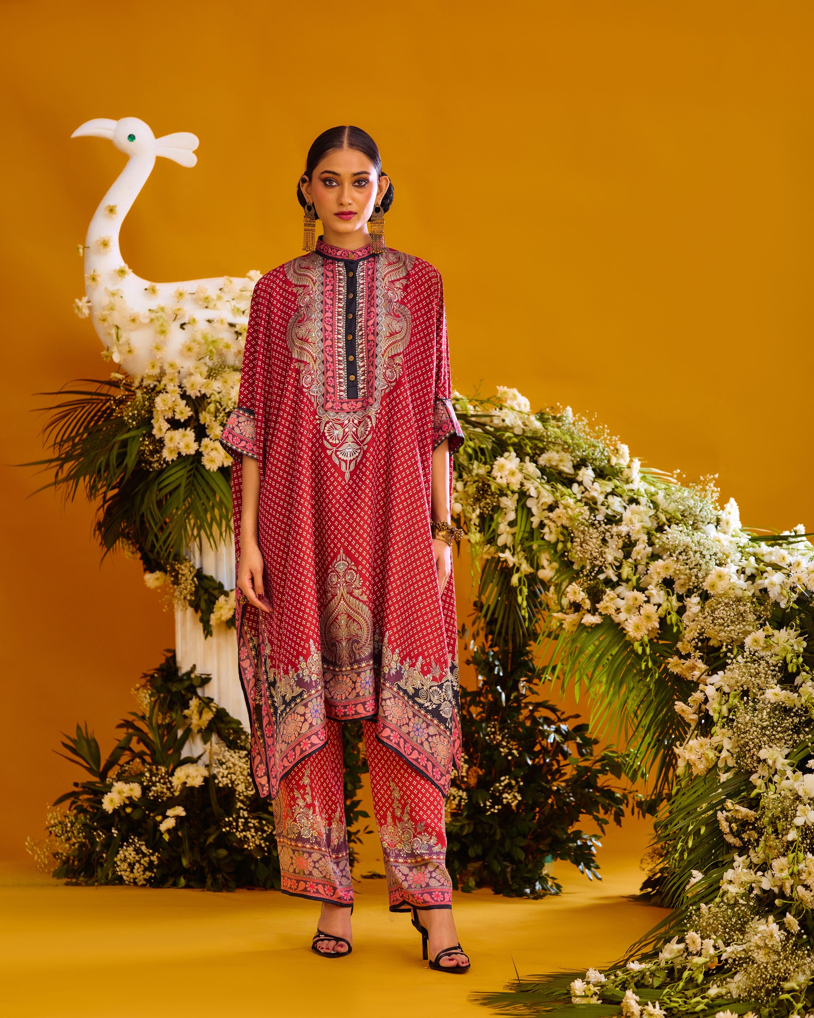 Baati : Chantelle 42" - Brick Red