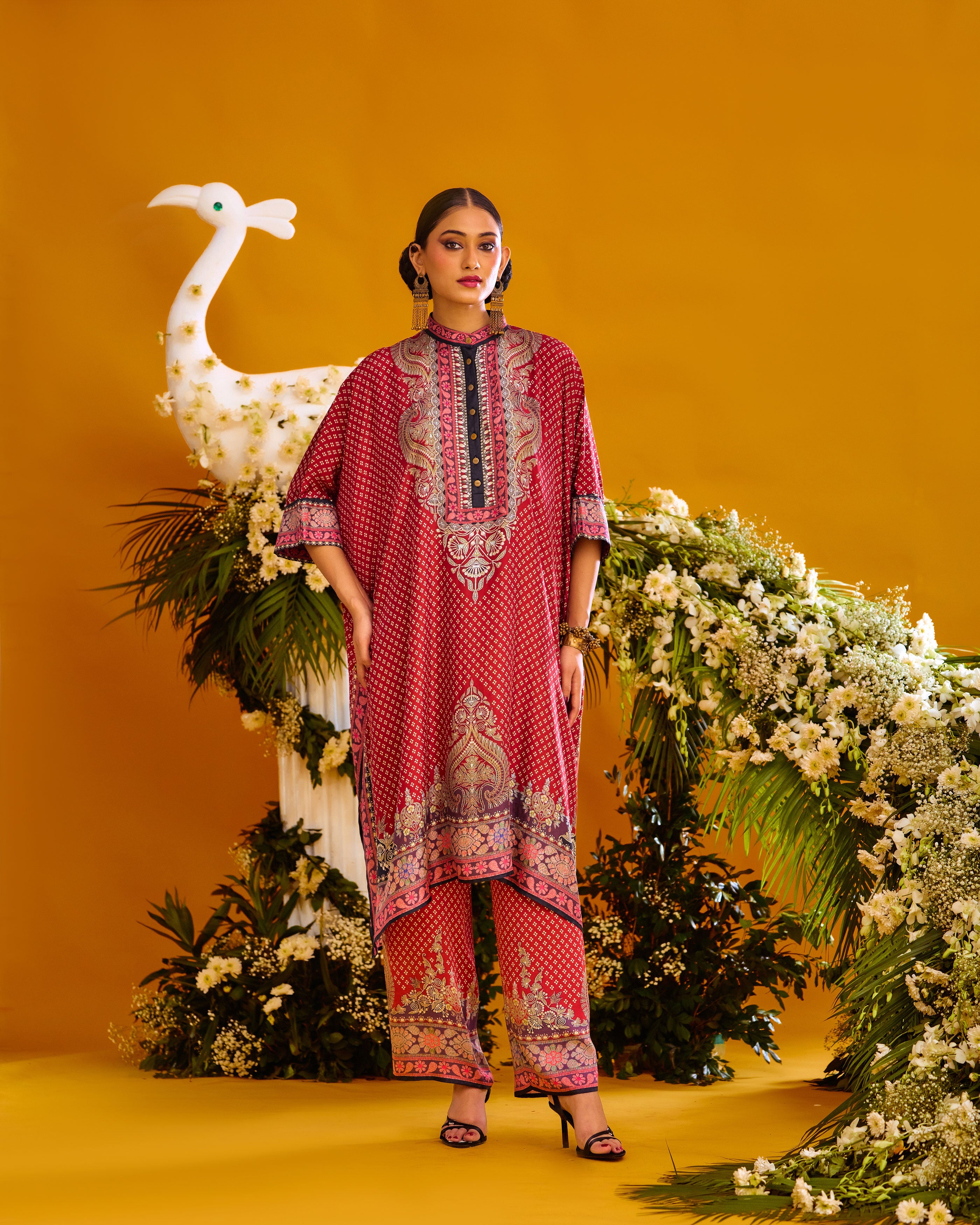 Baati : Chantelle 42" - Brick Red