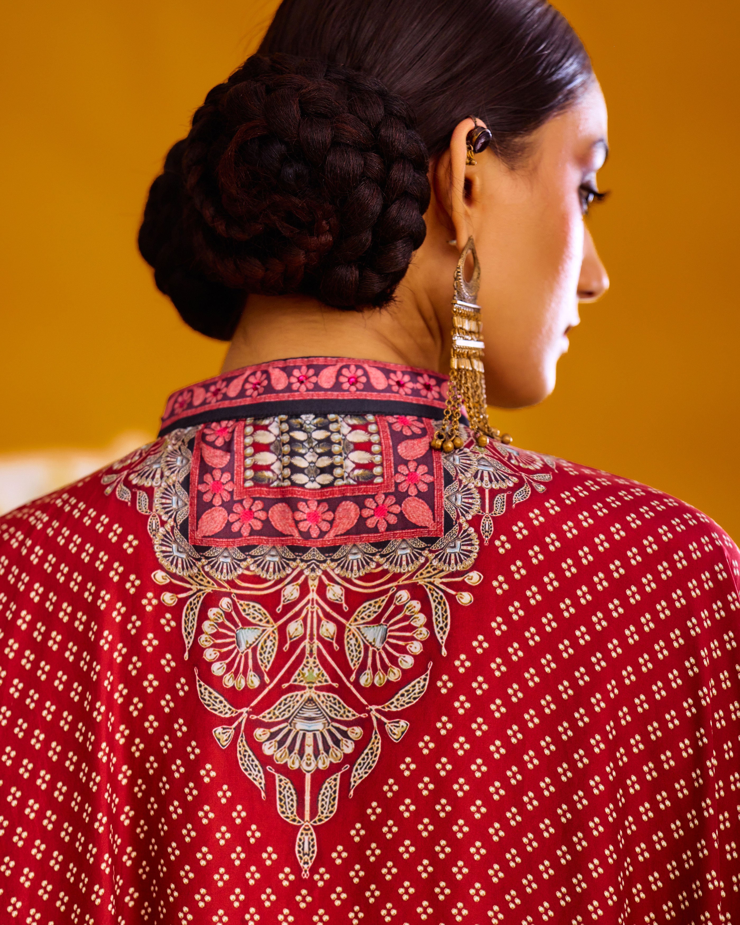 Baati : Chantelle 42" - Brick Red