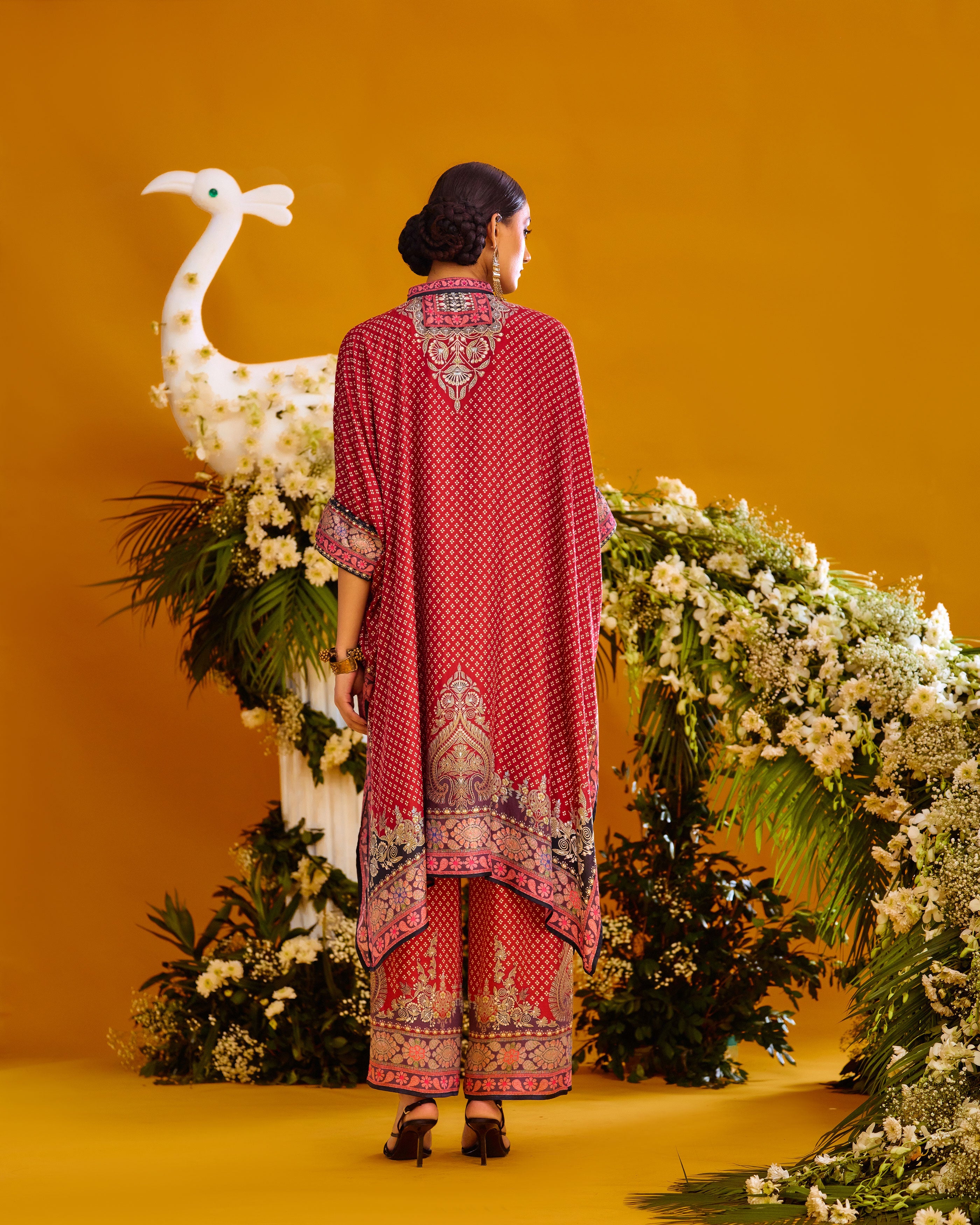 Baati : Chantelle 42" - Brick Red