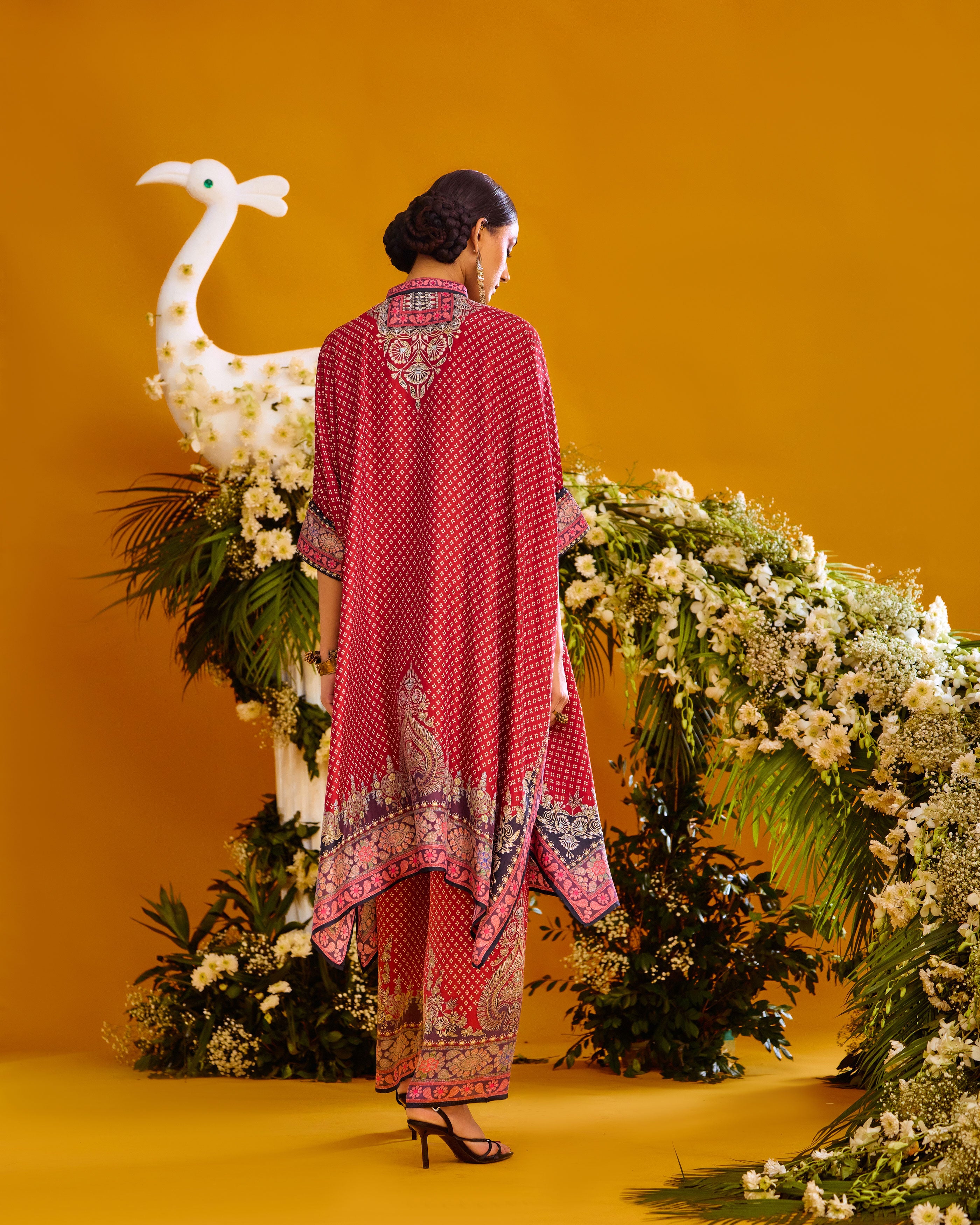 Baati : Chantelle 42" - Brick Red