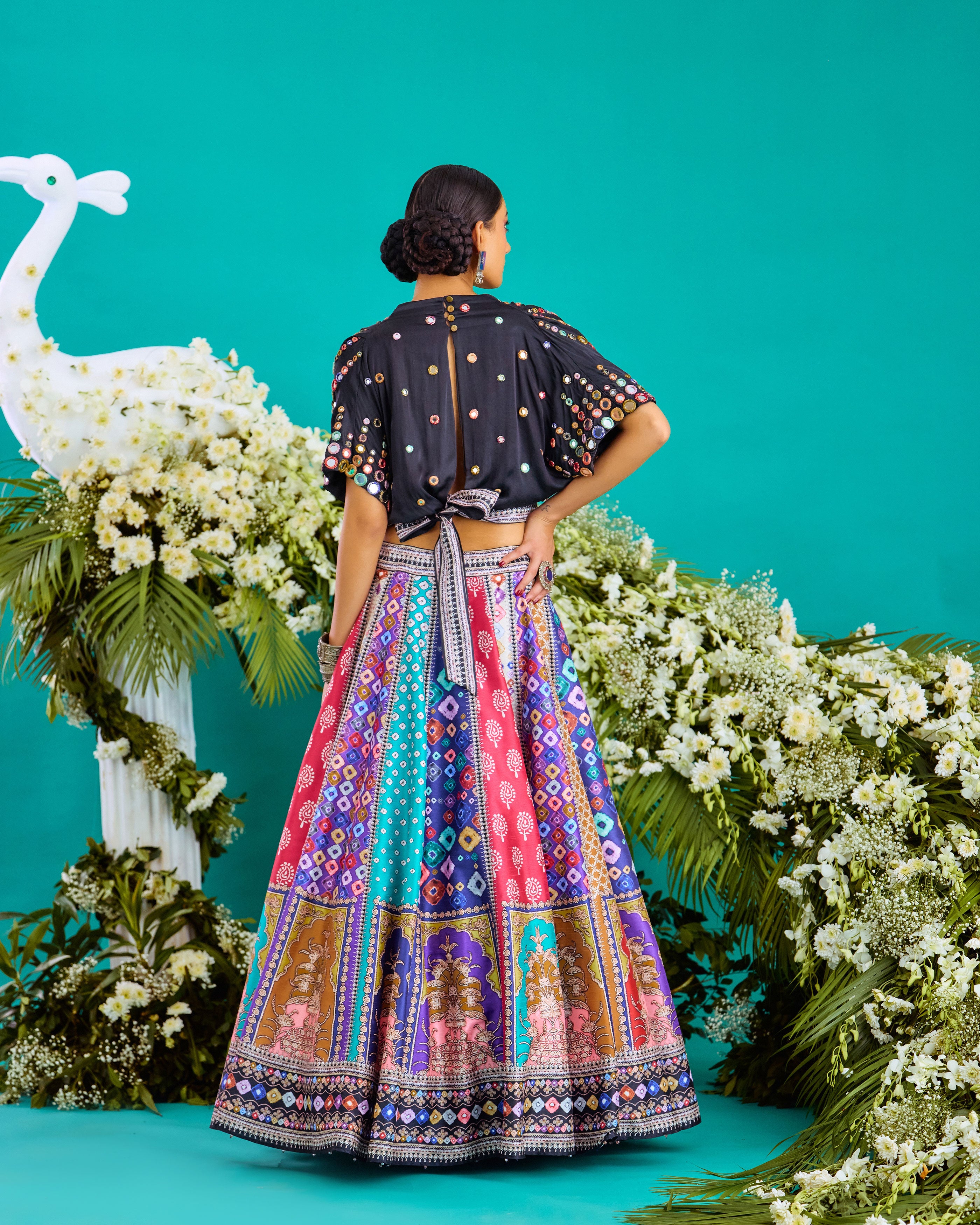 Baati : Varsha/Leela - Black/Multi