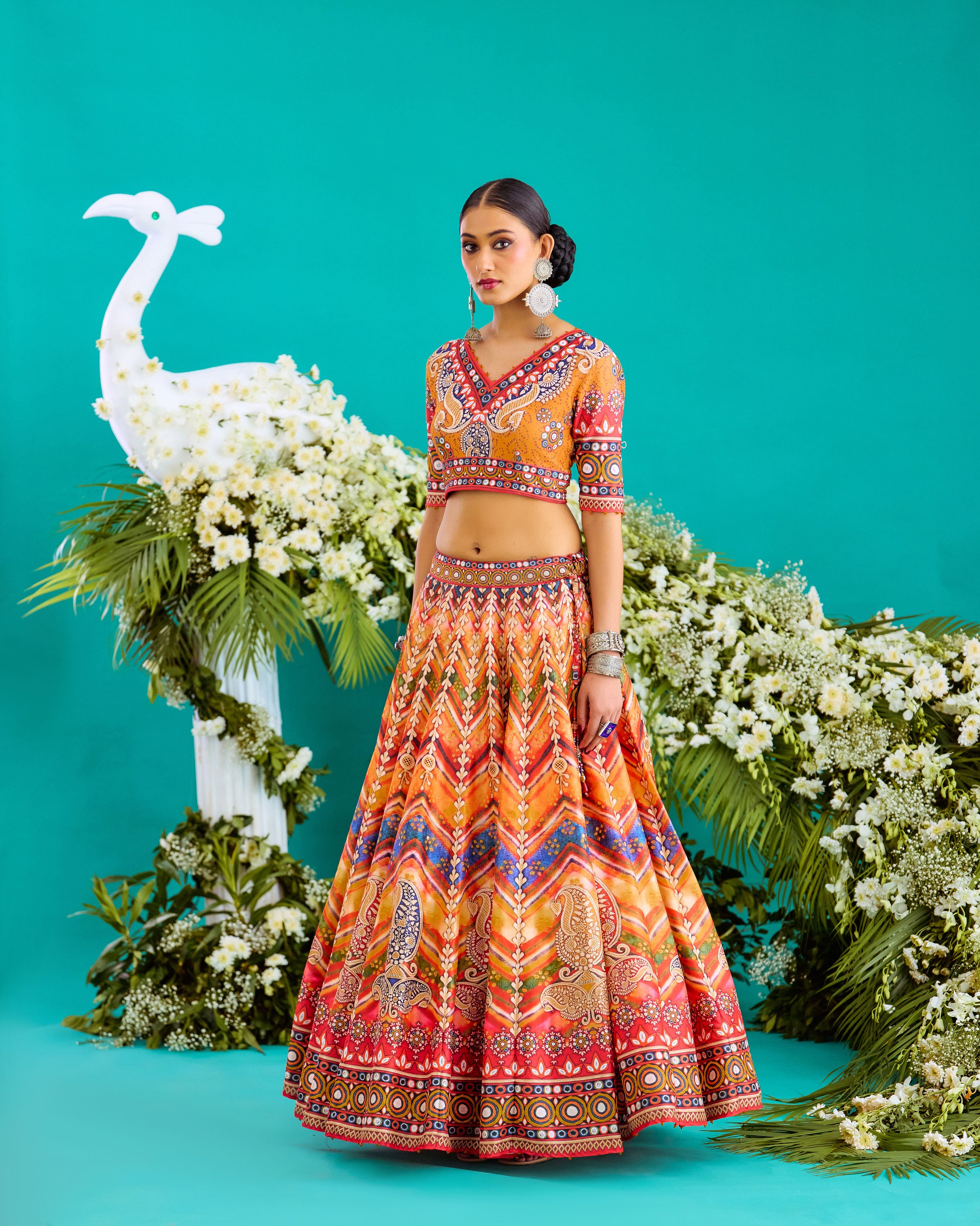 Baati : Leela - Multi/Chevron