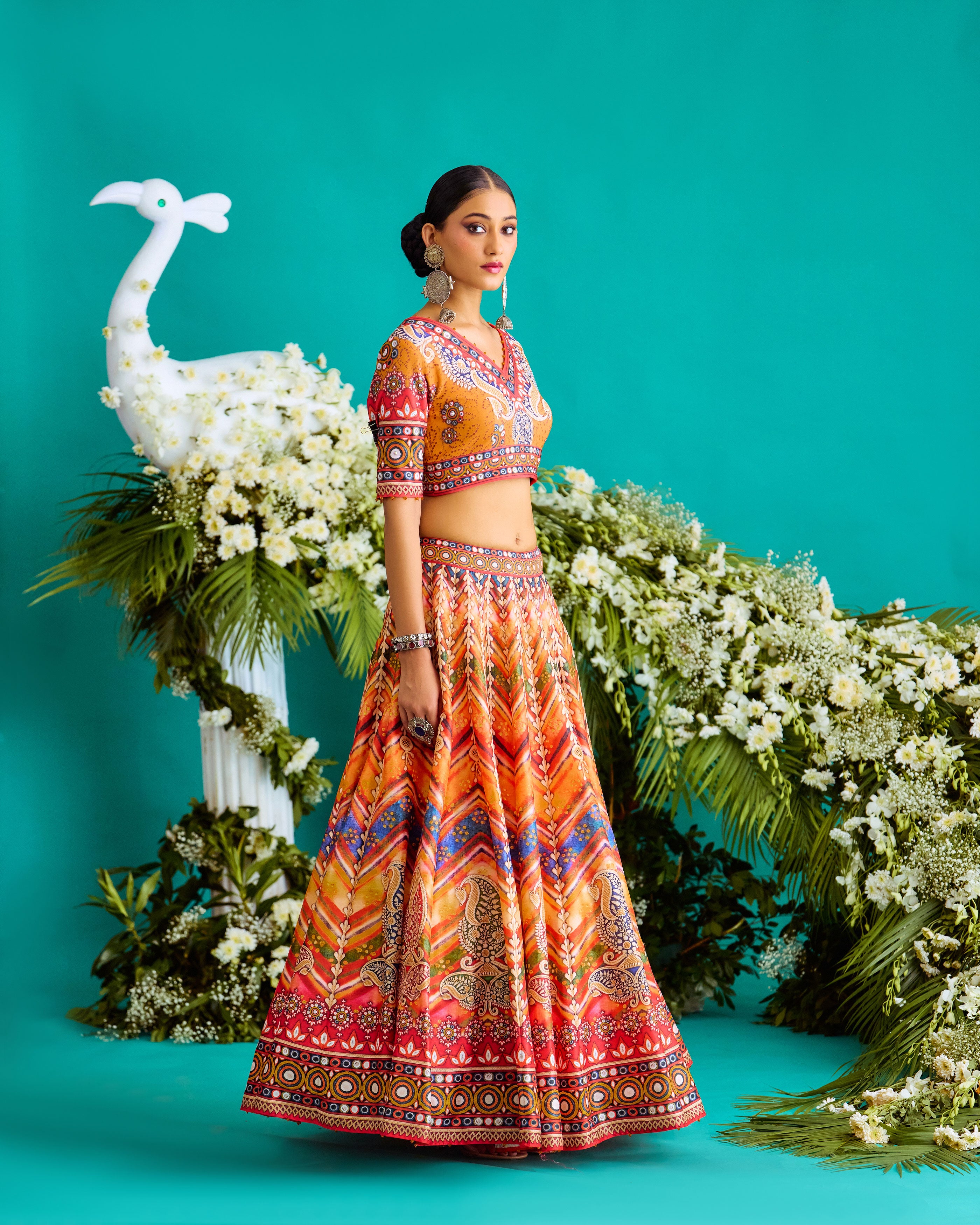 Baati : Leela - Multi/Chevron
