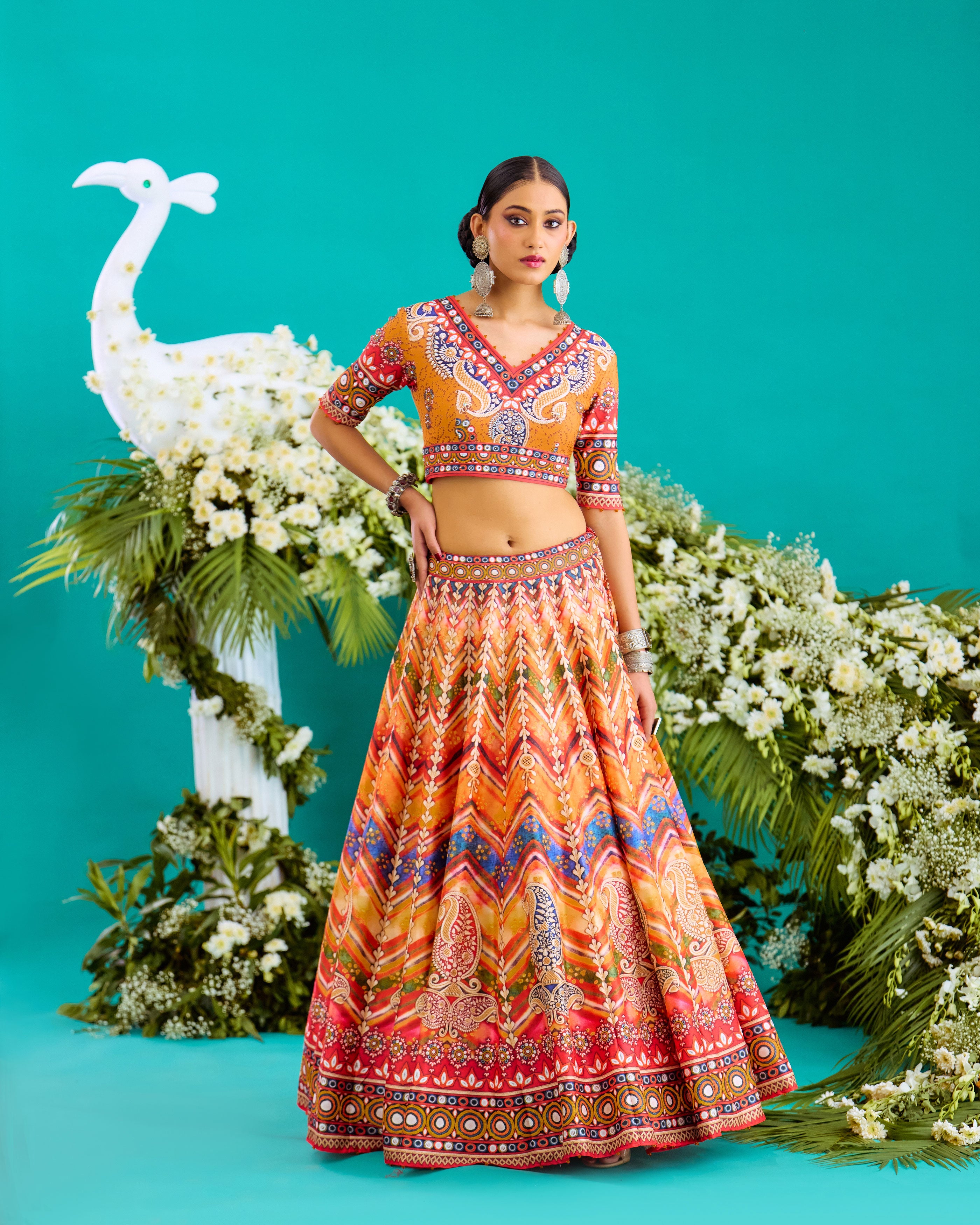 Baati : Leela - Multi/Chevron