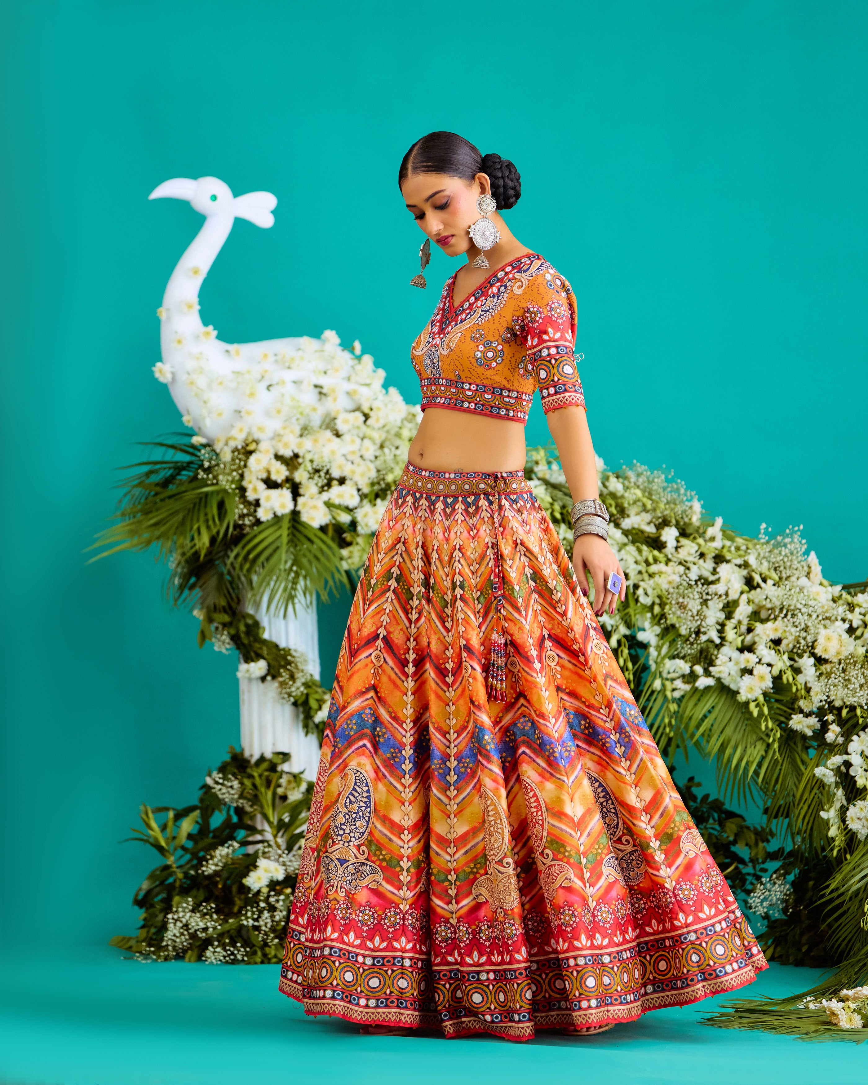 Baati : Leela - Multi/Chevron