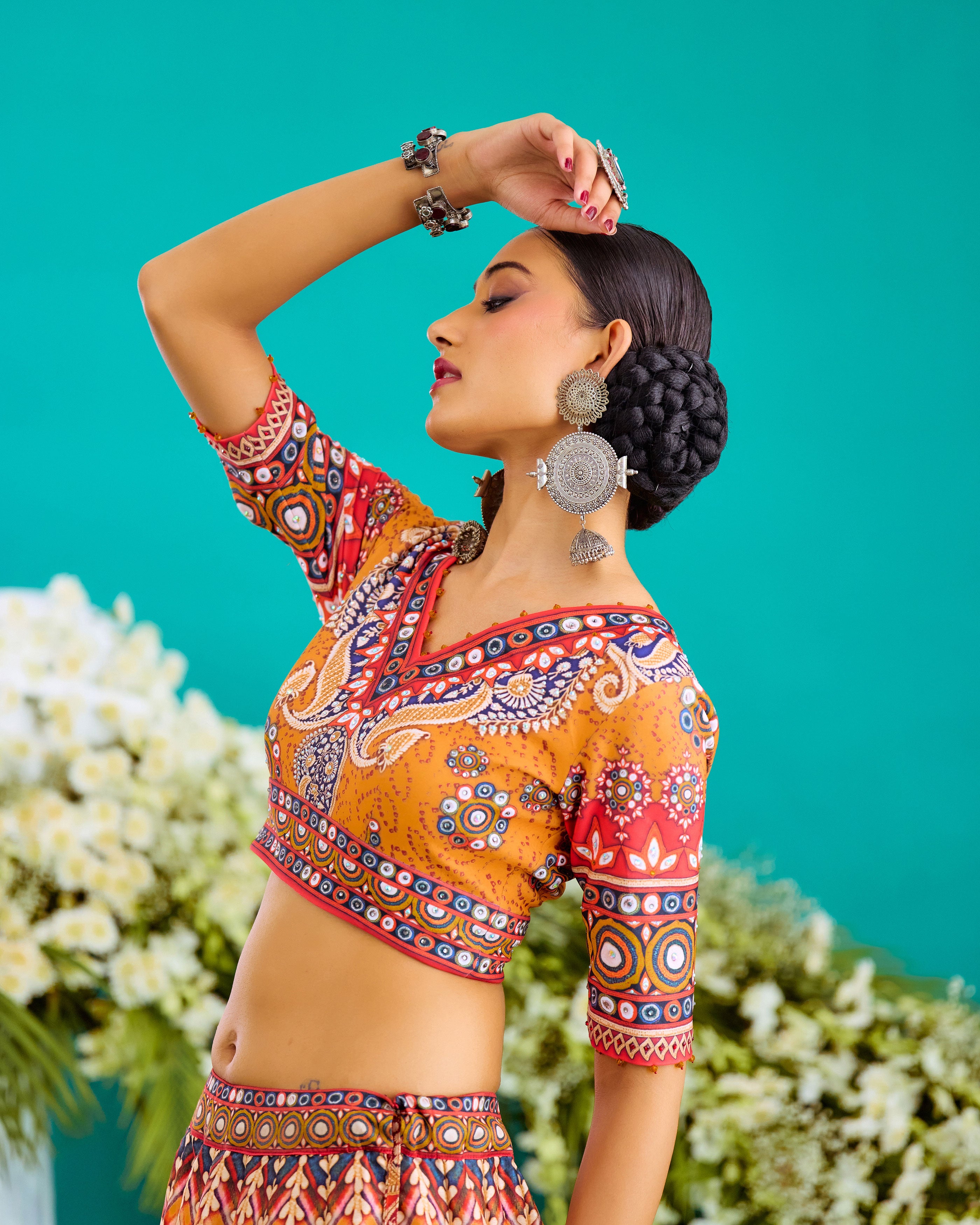 Baati : Leela - Multi/Chevron